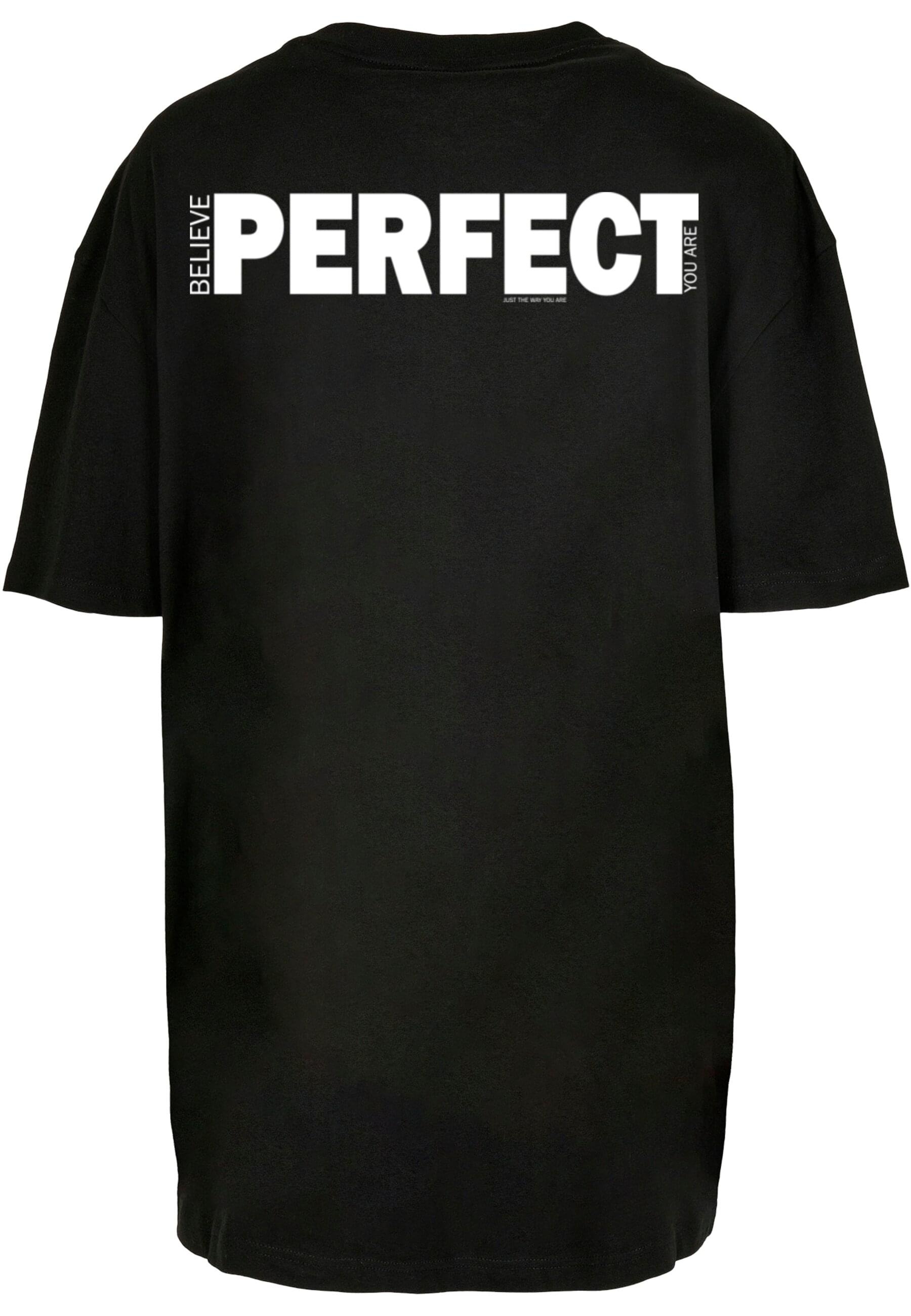 Merchcode T-Shirt "Merchcode Damen Ladies Believe Front Oversized Boyfriend günstig online kaufen