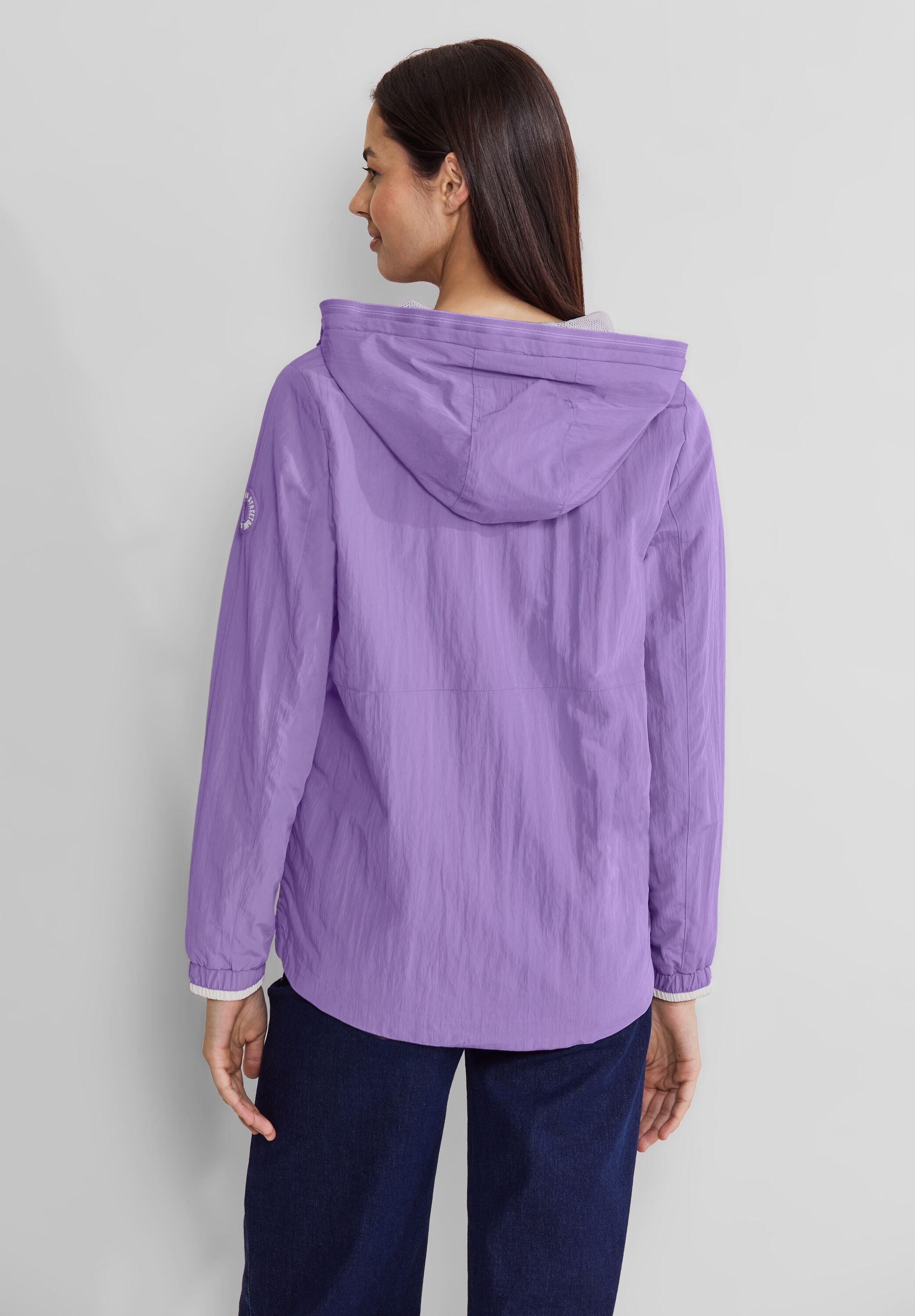 STREET ONE Windbreaker, mit Kapuze, mit Kapuze mit Tunnelzugband