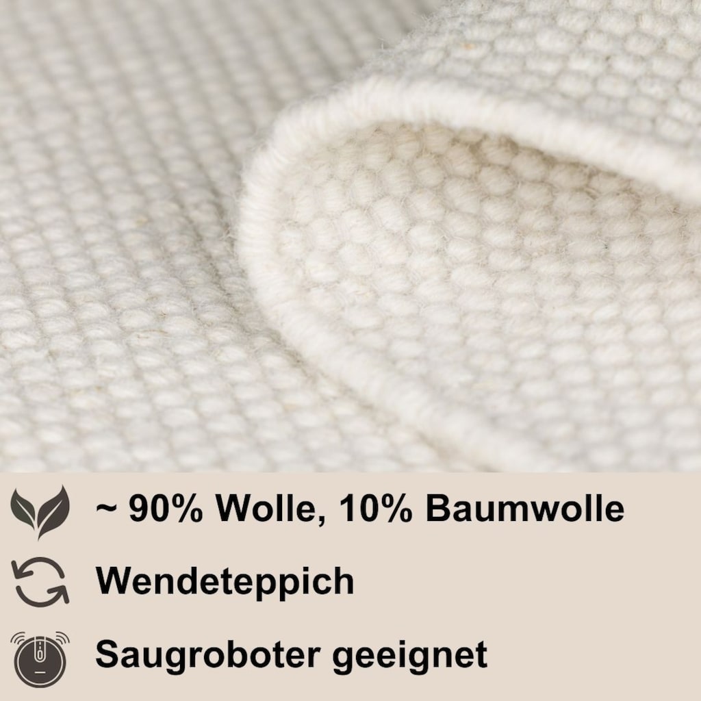 andas Wollteppich »Woolscape 1«, rechteckig