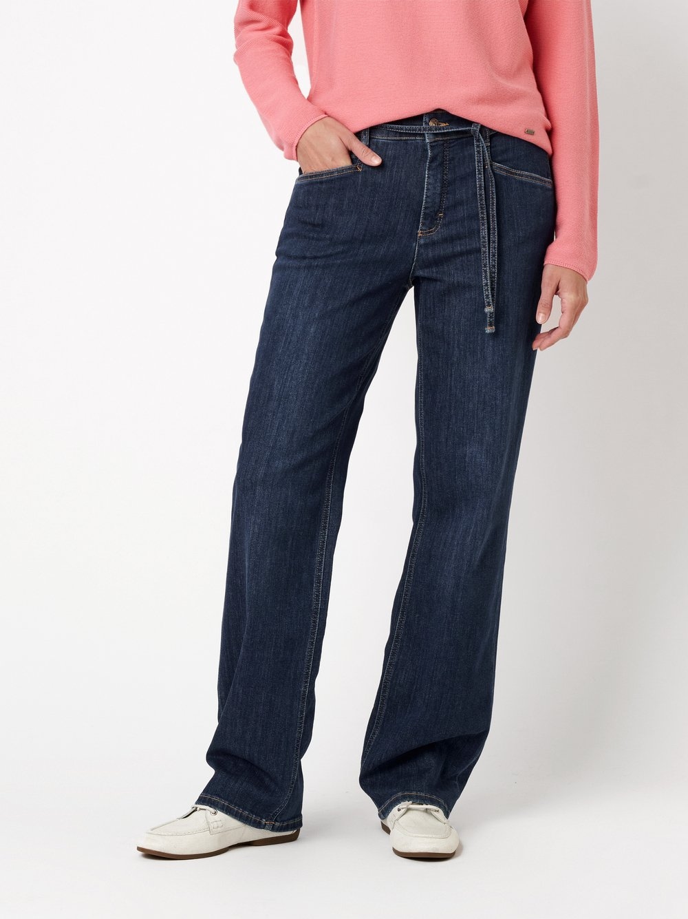 TONI 5-Pocket-Jeans "Liv Straight" Regular-Fit, mit Stretch - auch in Kurzg günstig online kaufen