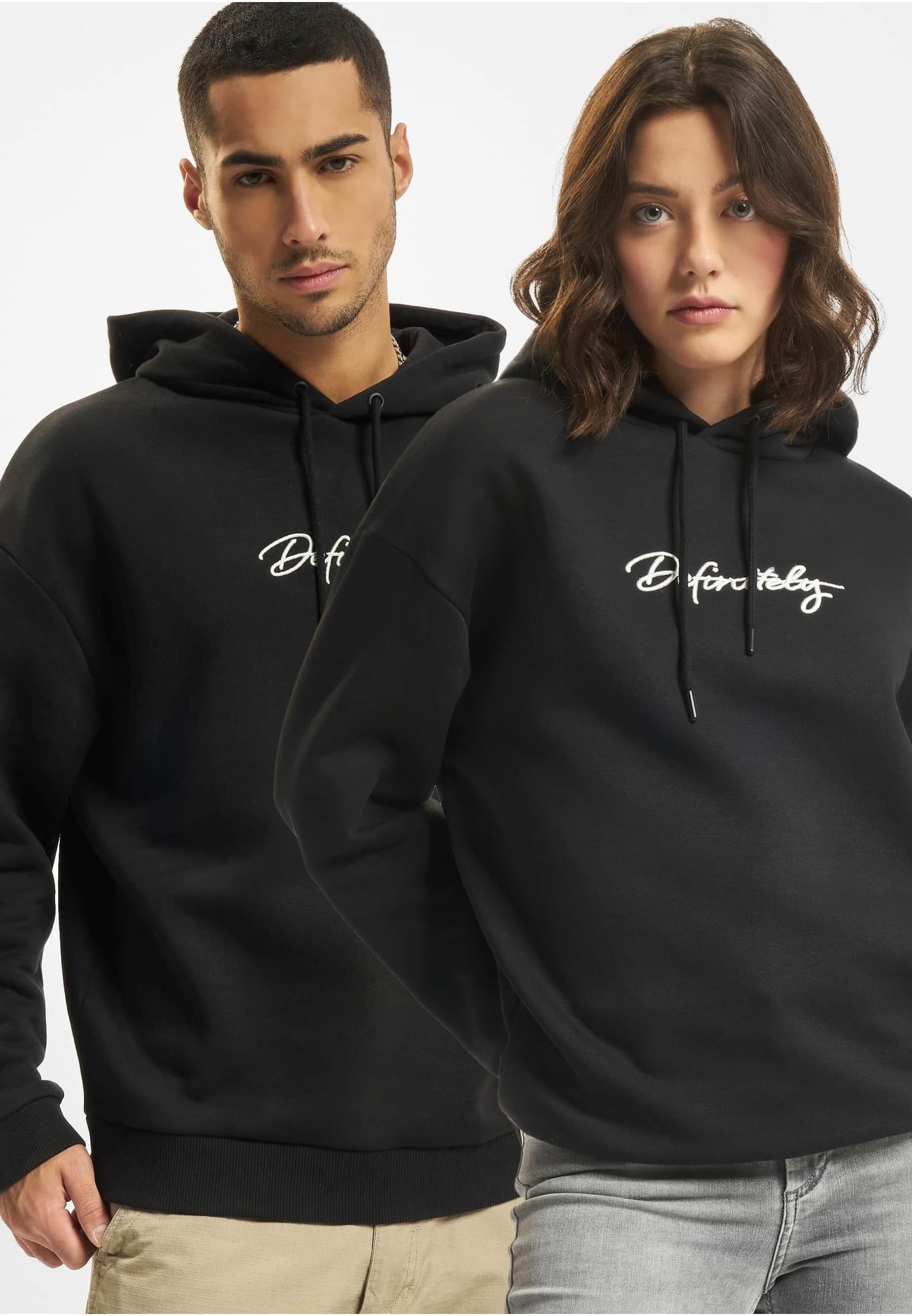 DEF Kapuzensweatshirt »DEF Unisex DEF Definitely Embroidery Hoody«, (1 tlg.)