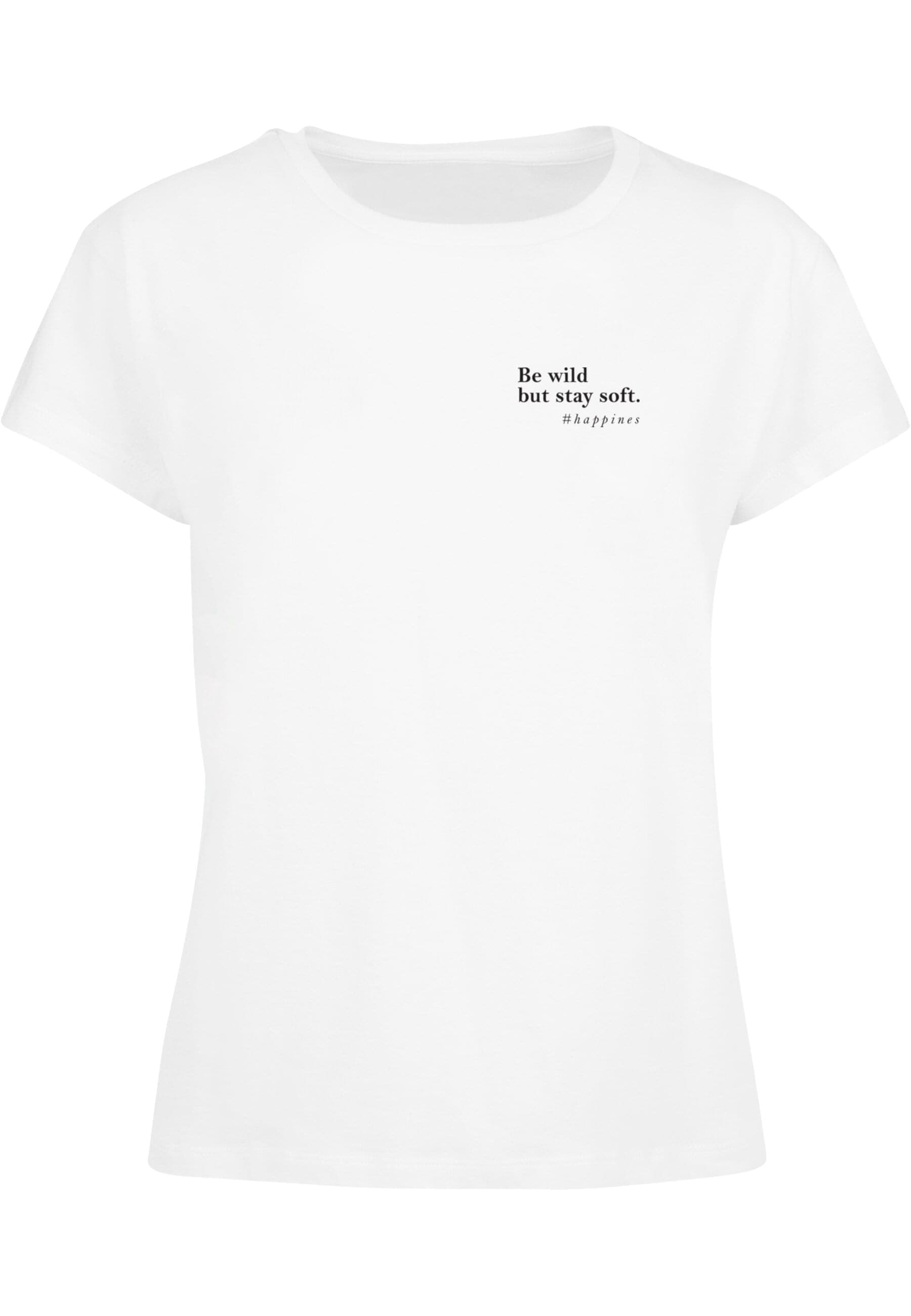 Merchcode T-Shirt "Merchcode Damen Ladies Happines Box Tee" günstig online kaufen