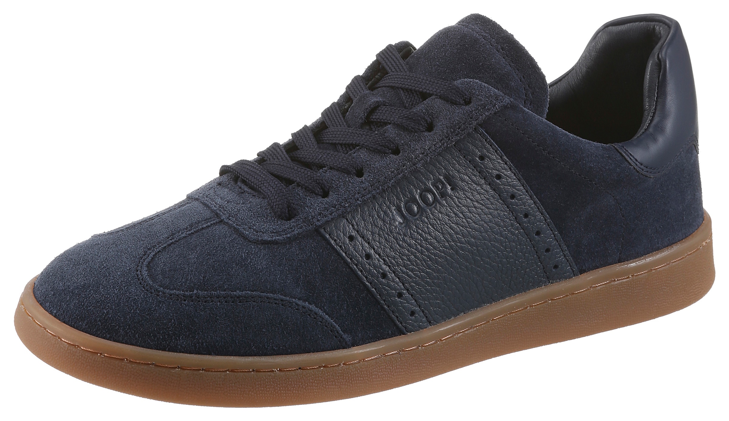 JOOP Sneaker "estate misto ike sneaker xt7" Freizeitschuh, Halbschuh, Schnürer mit Logo-Applikation