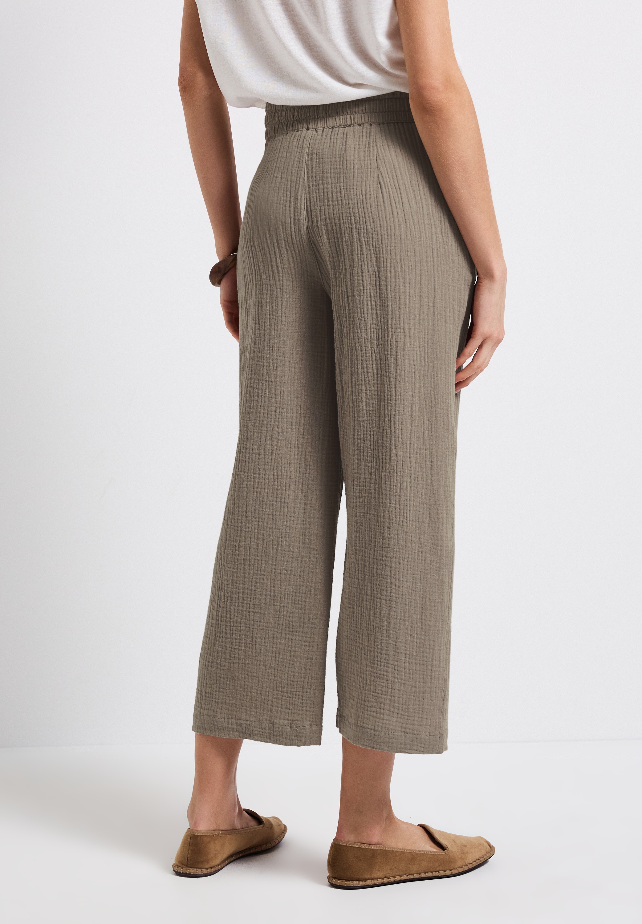 STREET ONE Stoffhose, High Waist günstig online kaufen