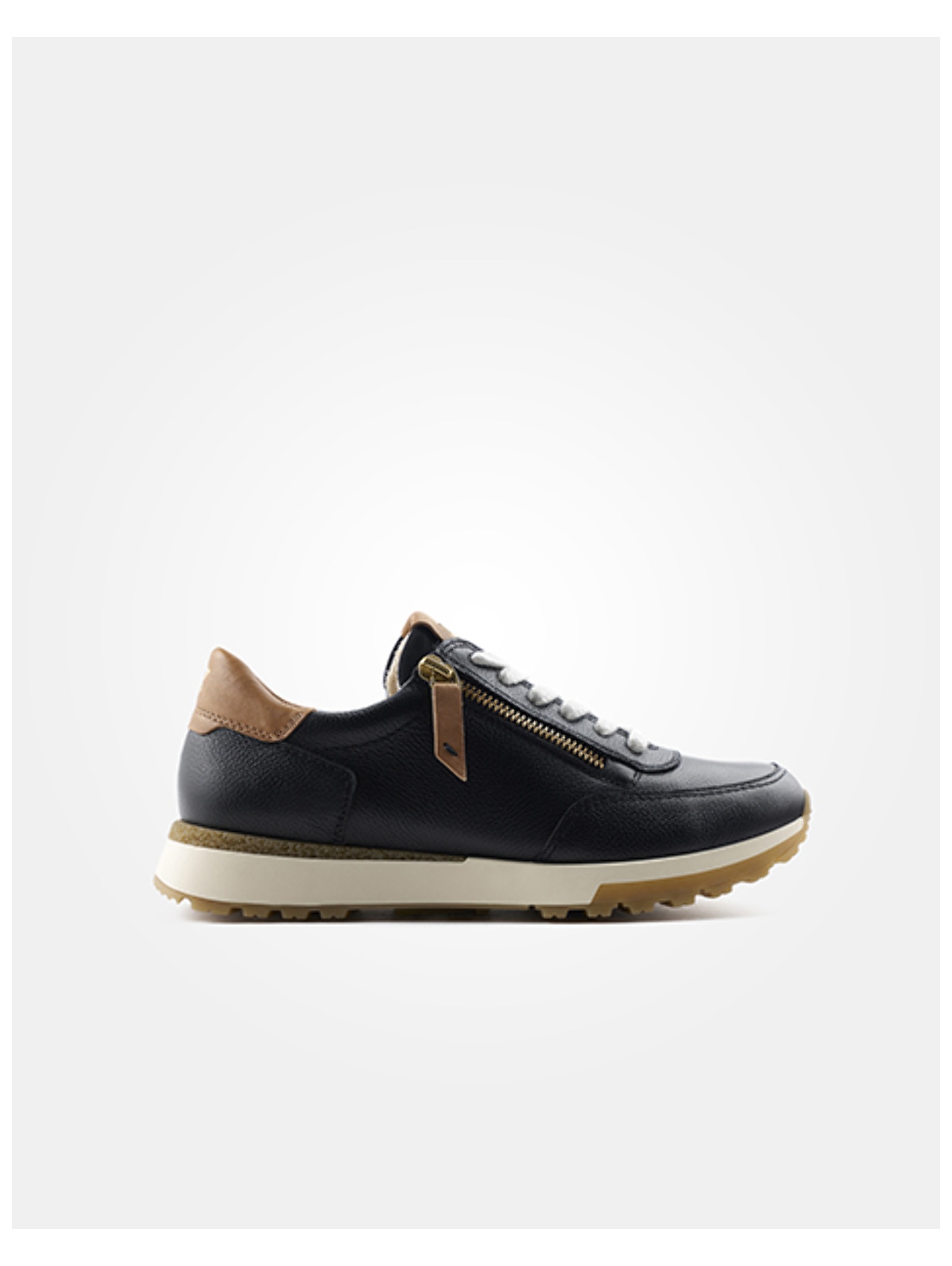 Paul Green Sneaker Black/Brown 3