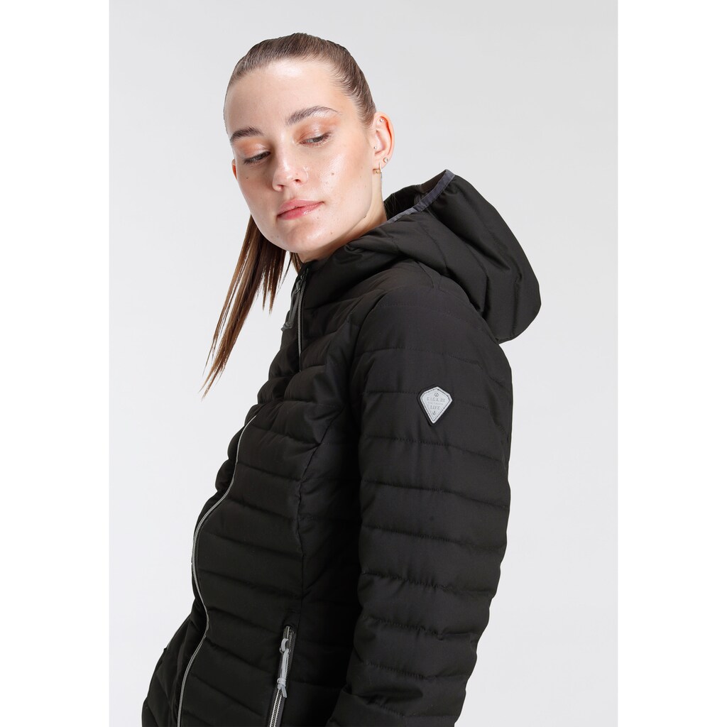 G.I.G.A. DX by killtec Steppjacke »CAFORA WMN QUILTED JCKT OT-P«, mit Kapuze