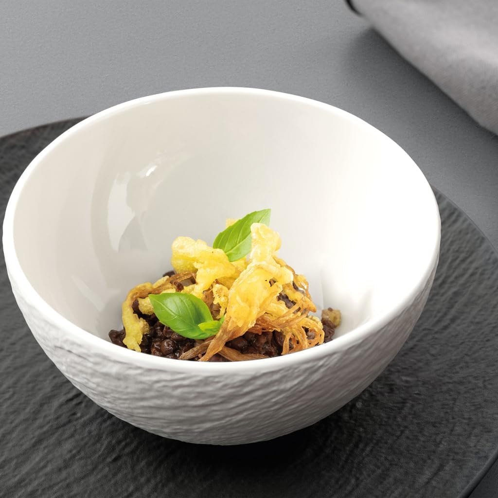 Villeroy & Boch Geschirr-Set »Basic-Set Manufacture Ice 6er Set weiß« Spülmaschinengeeignet, Mikrowellenfest