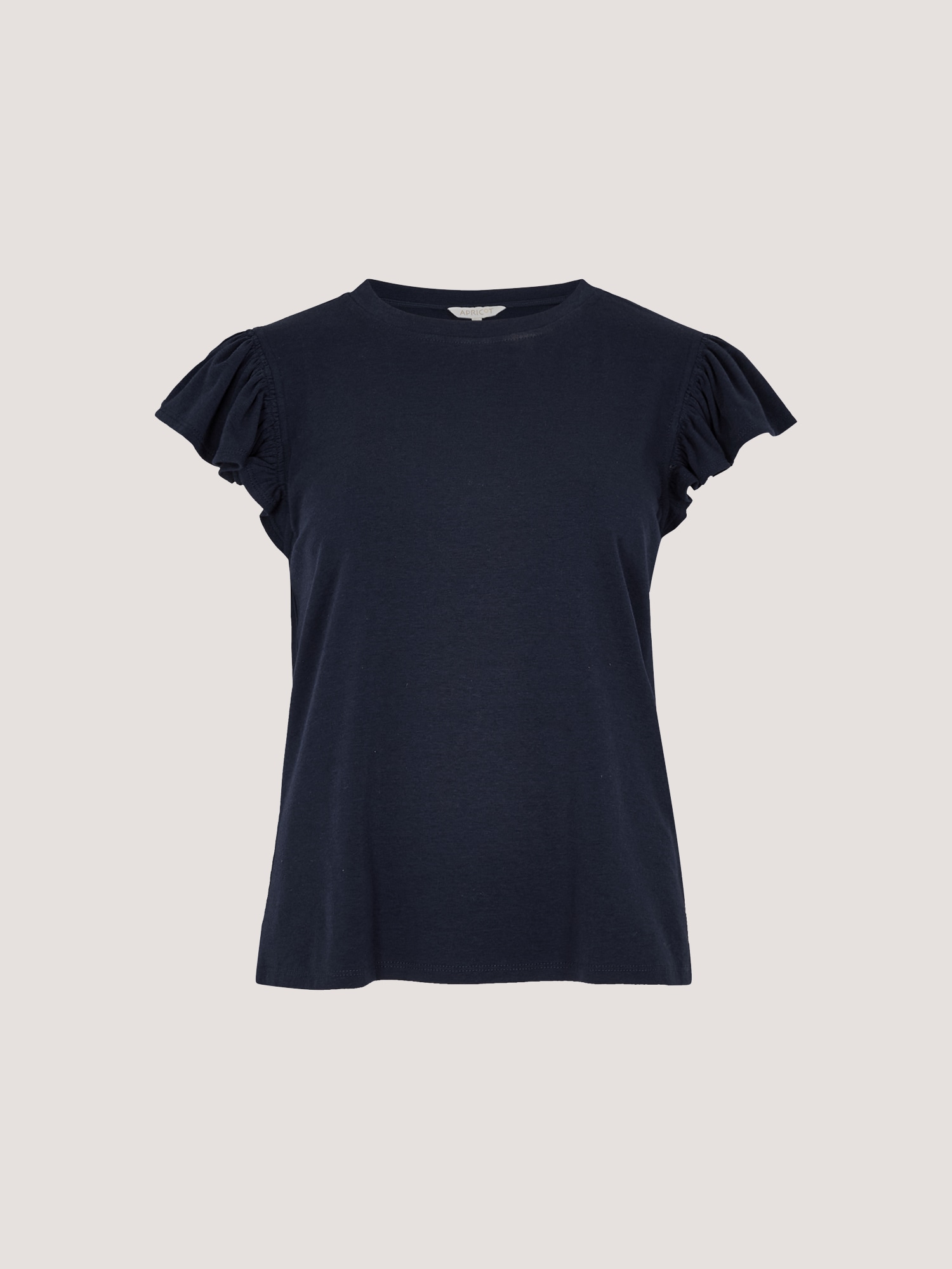 Apricot Stricktop »Top« mit Rüschen in unifarben