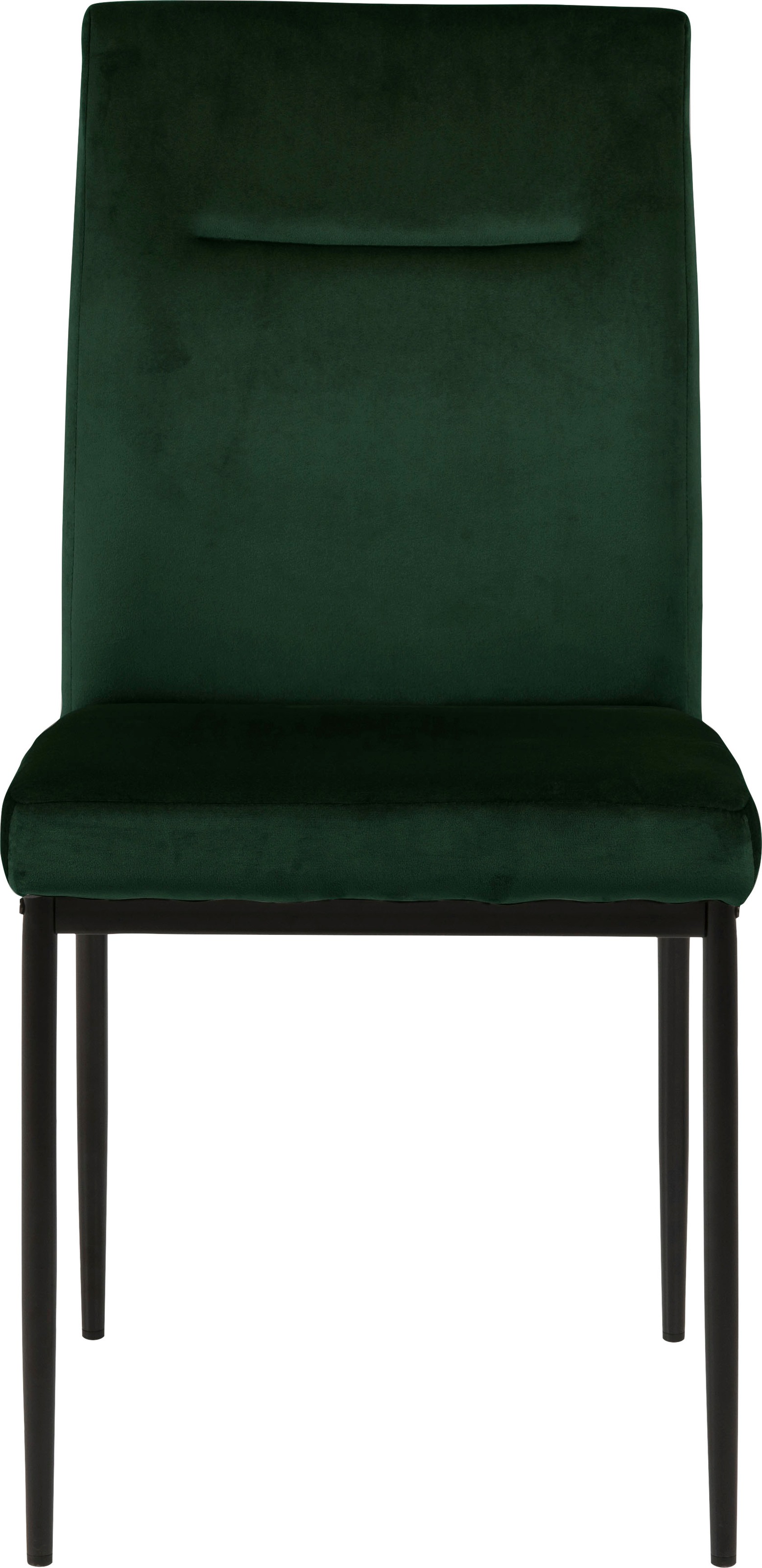 Thumbnail - ACTONA GROUP "Doris" (Set) 2 Stk.mit lebendigem Stoff, schlanke, schwarze Metallbeine