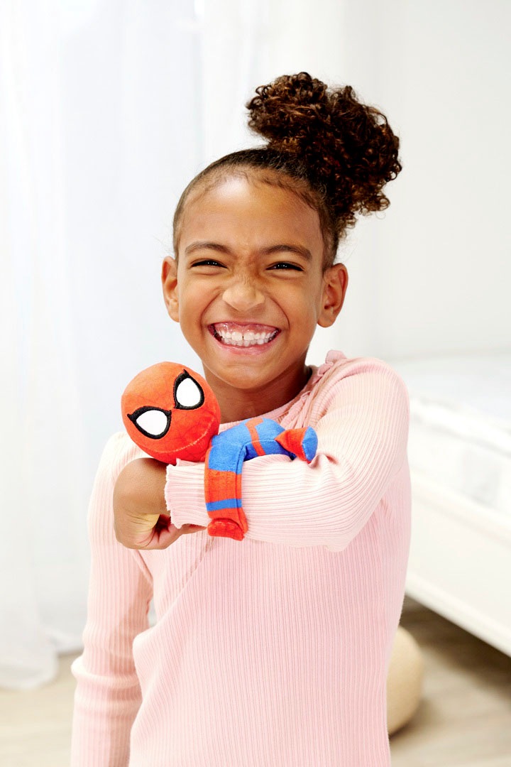SIMBA Plüschfigur »Marvel Spider-Man Schnapparmband, 17 cm«
