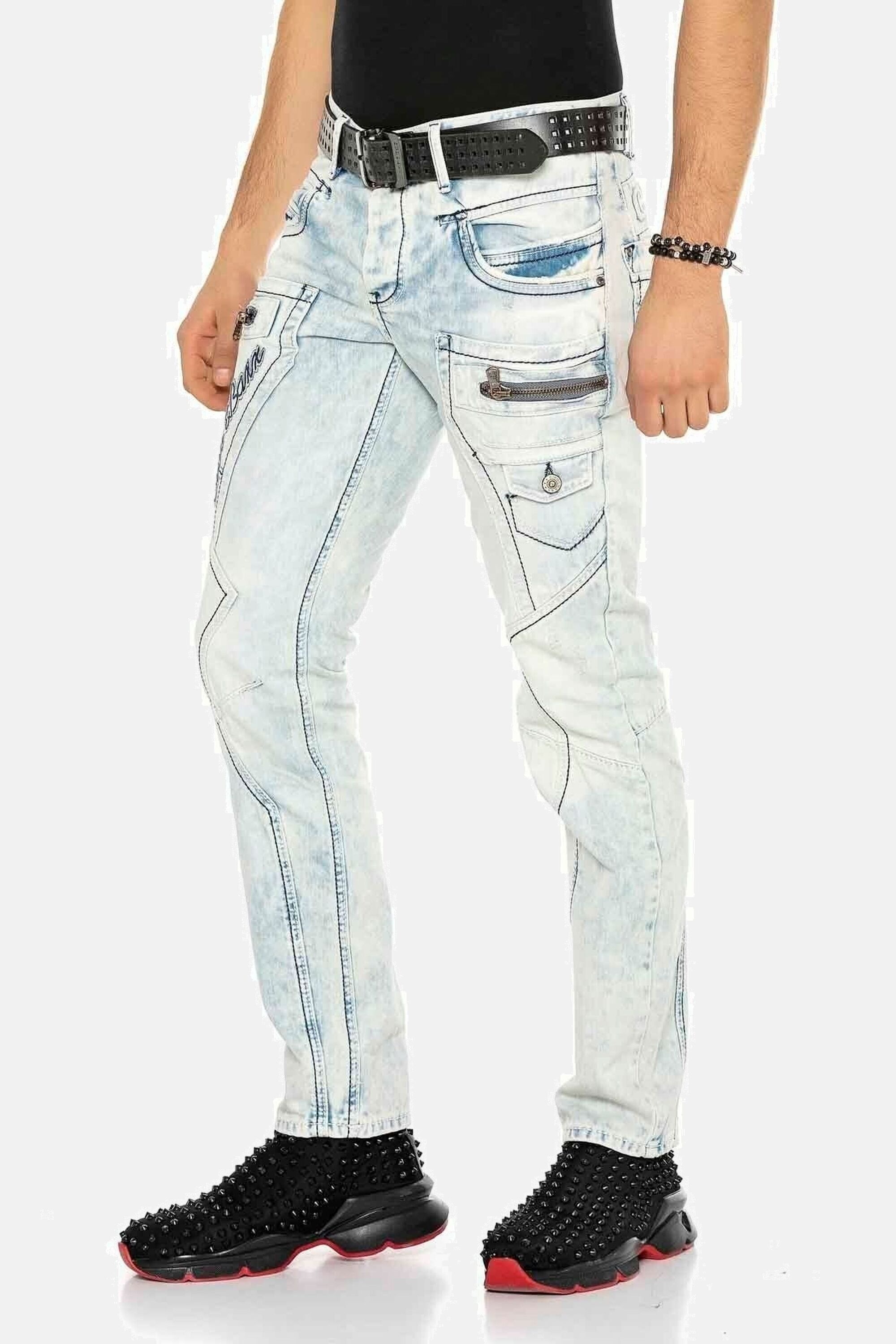 Cipo & Baxx Regular-fit-Jeans »Jeans«, in Regular-Fit, CD-272