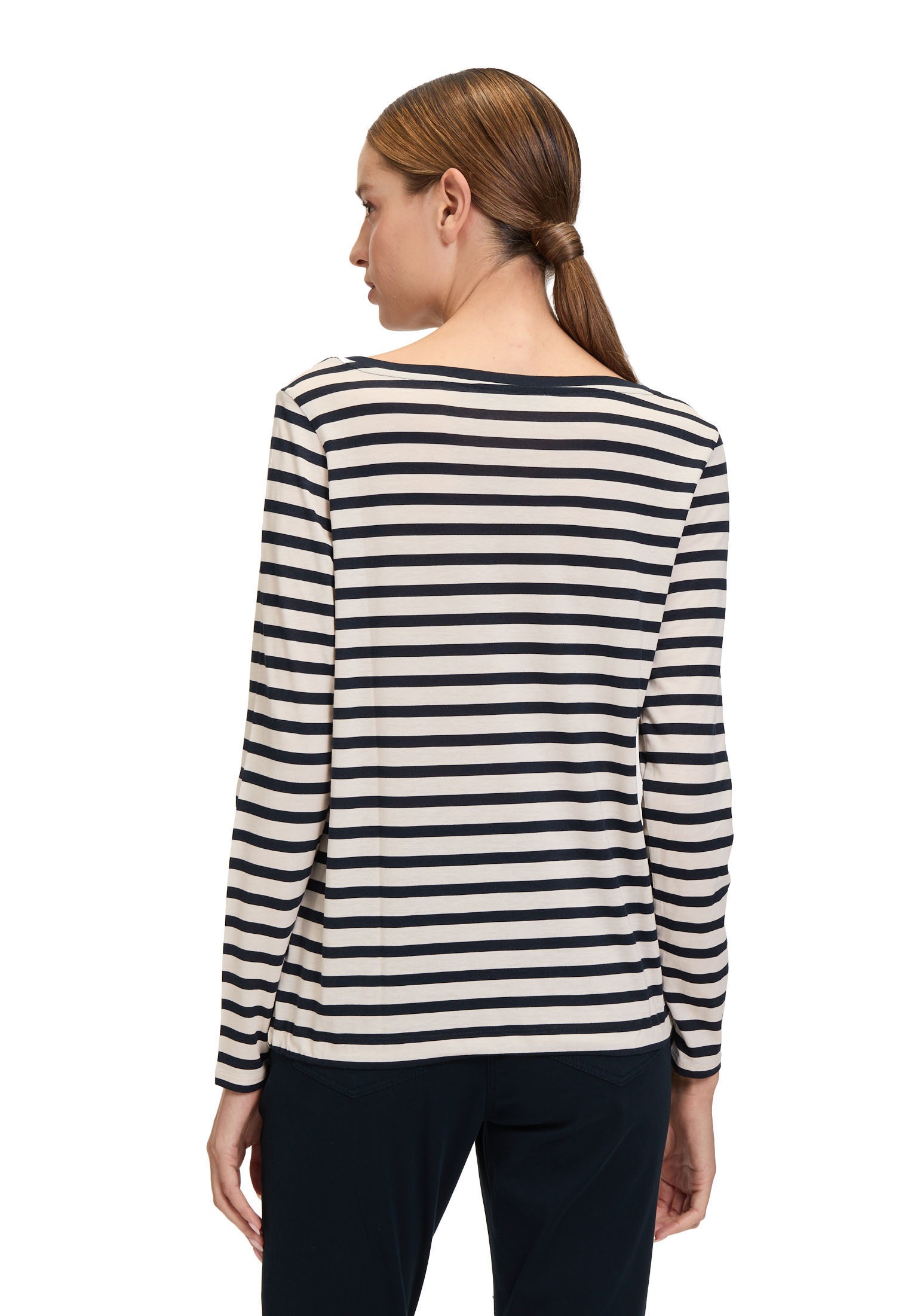 Betty Barclay Kurzarmshirt »Betty Barclay Damen Casual-Shirt mit Tunnelzug«, (1 tlg.), Glitzersteine