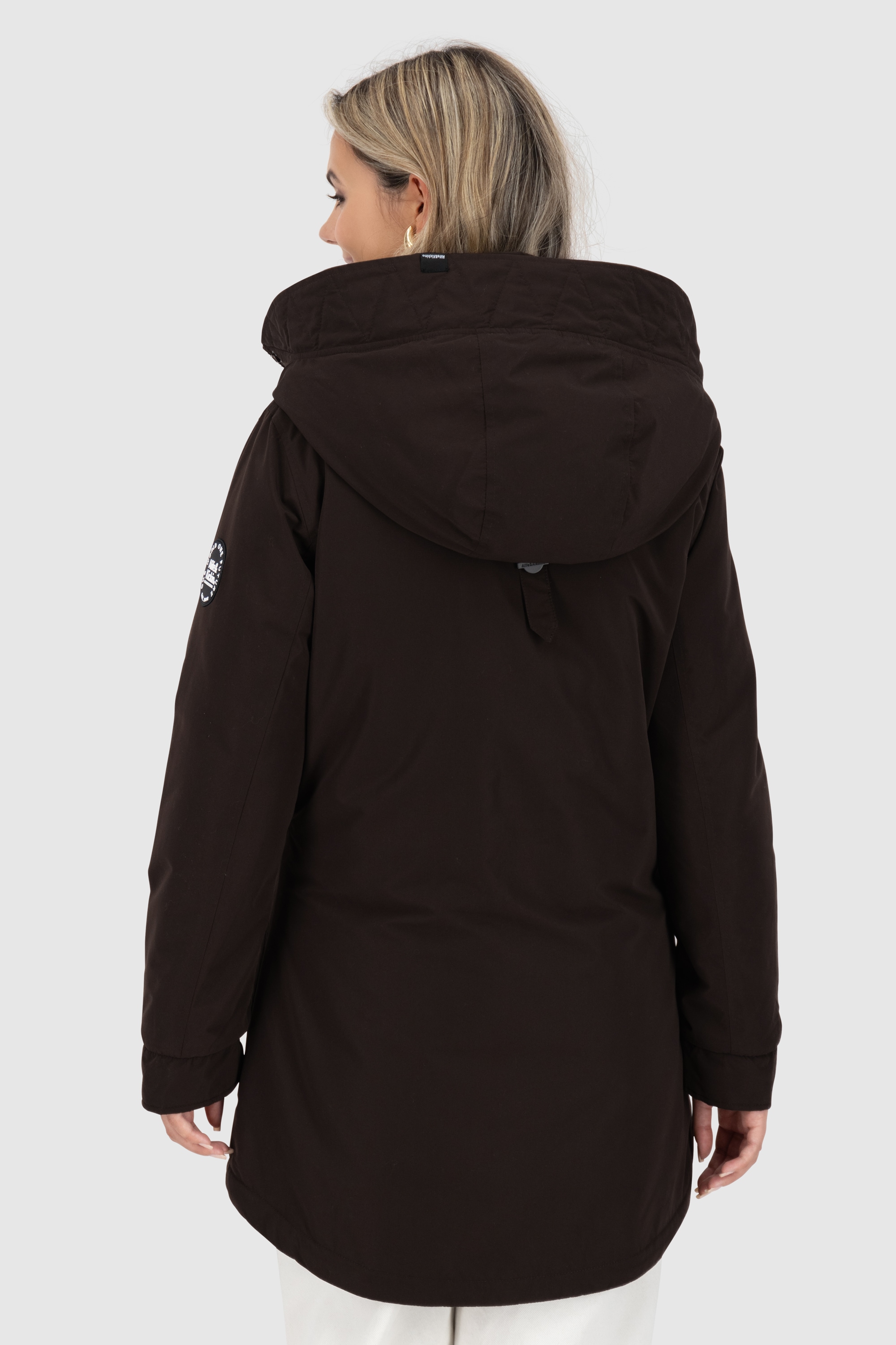 Alife & Kickin Winterjacke »Damen FloraAK A«, mit Kapuze, Gefütterte Winterjacke mit kuscheligem Innenfell und großer Kapuze