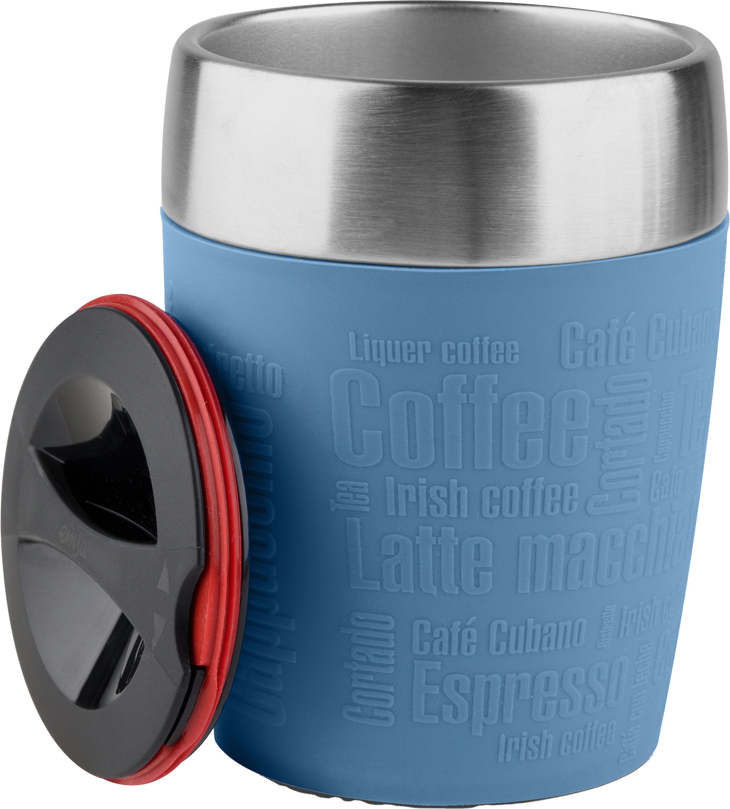 Emsa Thermobecher "Travel Cup" 0,2 Liter, Edelstahl, Trink- und Eisbecher, günstig online kaufen