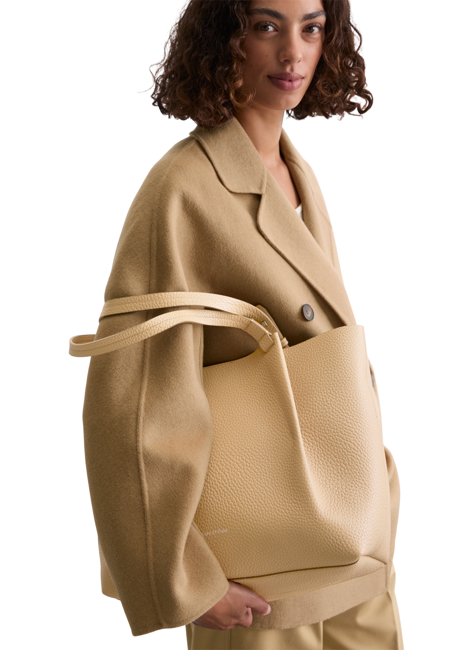 Marc O'Polo Shopper »aus genarbtem Rindleder«