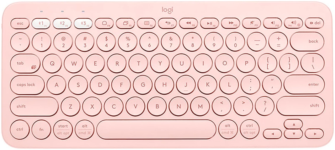 Logitech Tastatur »K380 Multi-Device«, (Multimedia-Tasten-Fn-Tasten)