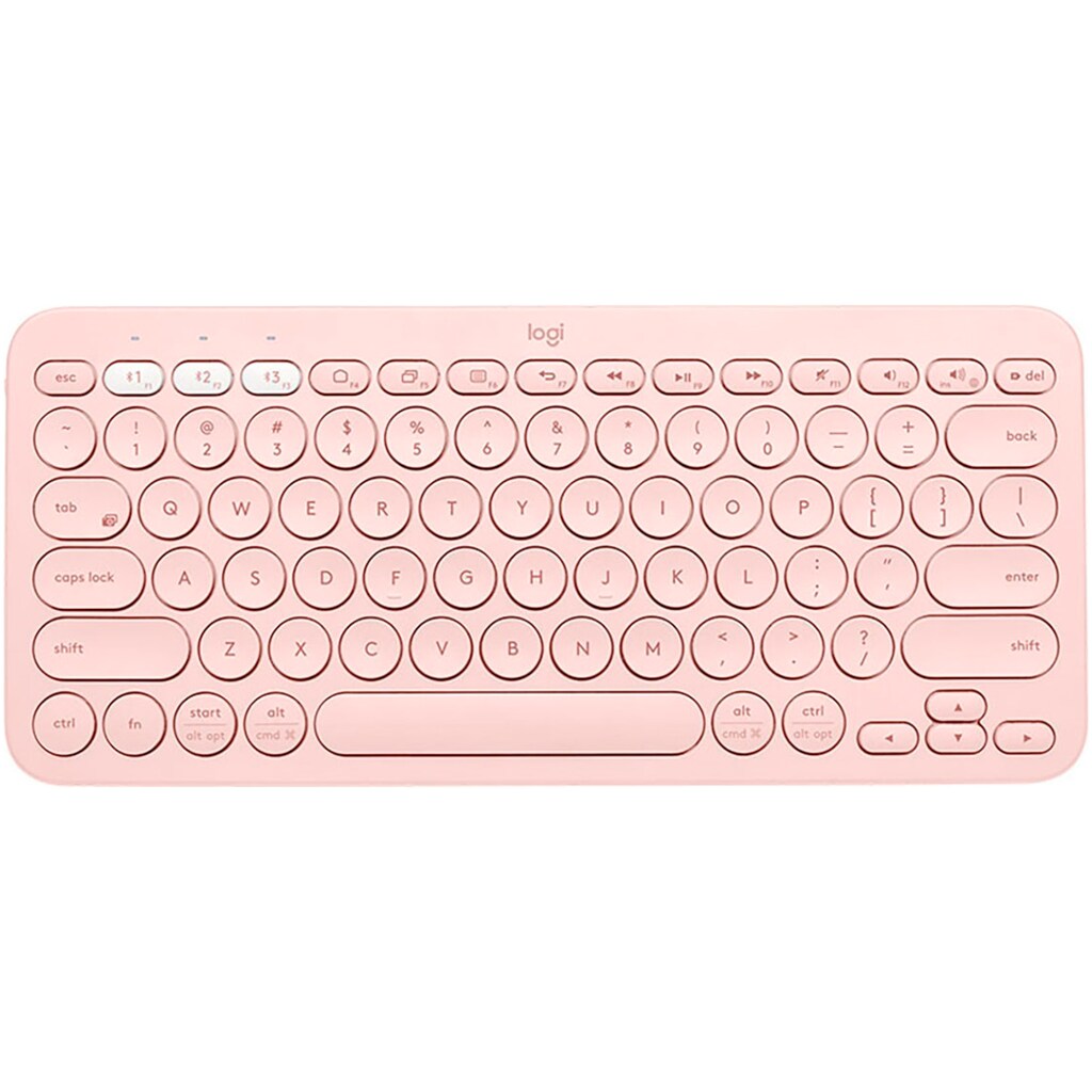 Logitech Wireless-Tastatur »K380«, (Multimedia-Tasten-Fn-Tasten)