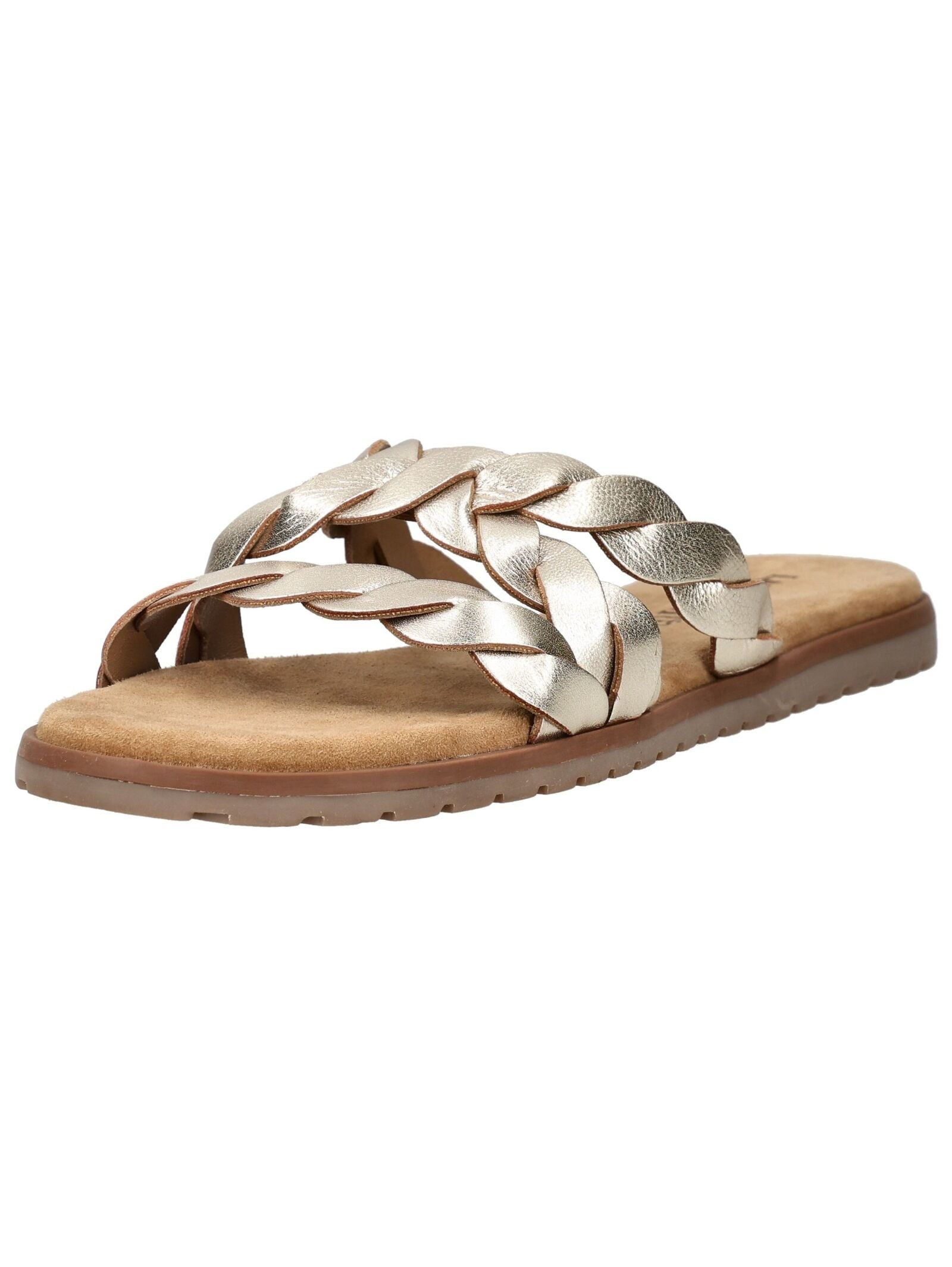 Lazamani Pantolette "Lazamani Pantoletten Leder/Textil" günstig online kaufen