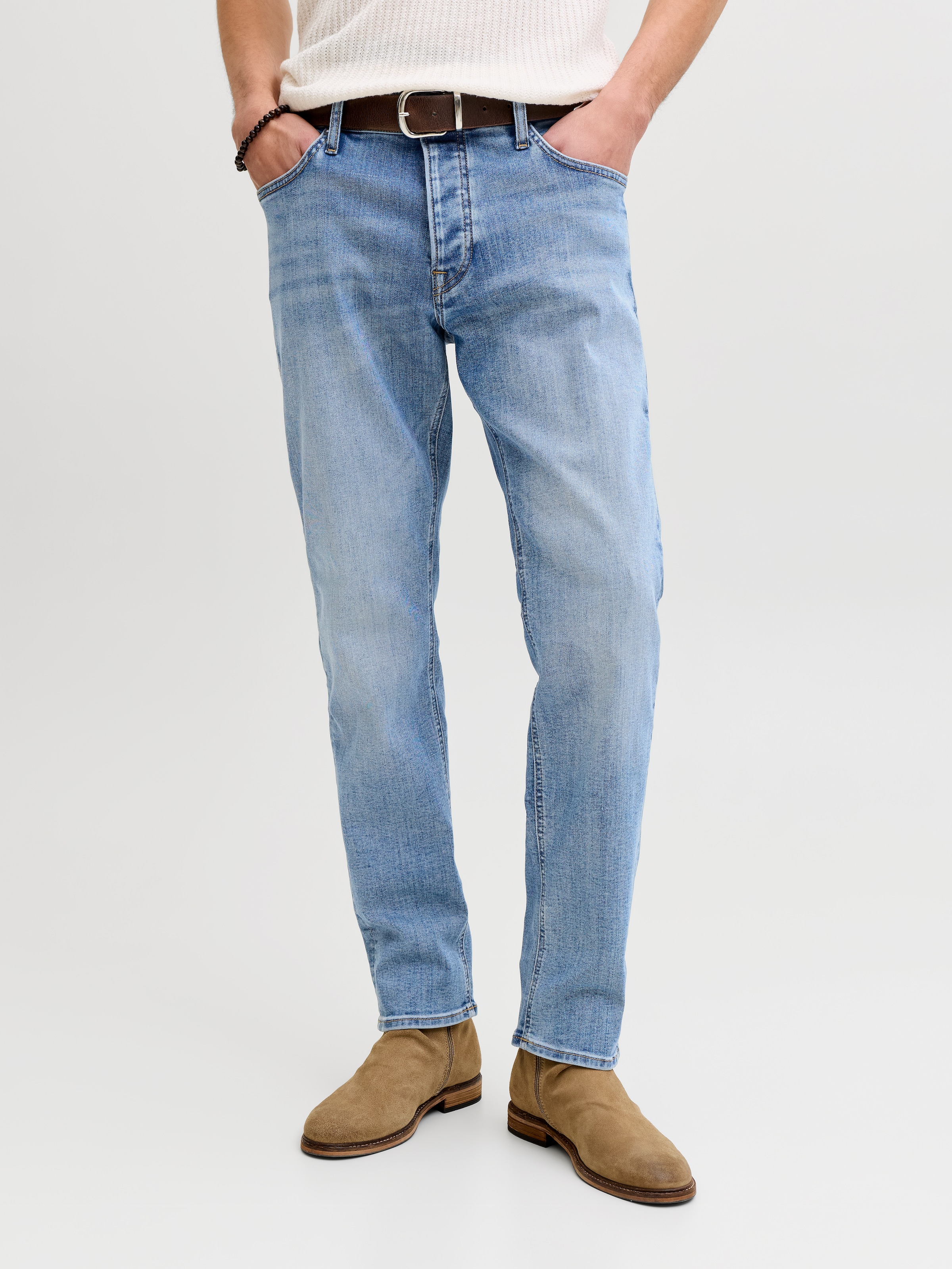 Jack & Jones Tapered-fit-Jeans "JJIMIKE JJORIGINAL ST 171 NOOS" Baumwollmis günstig online kaufen
