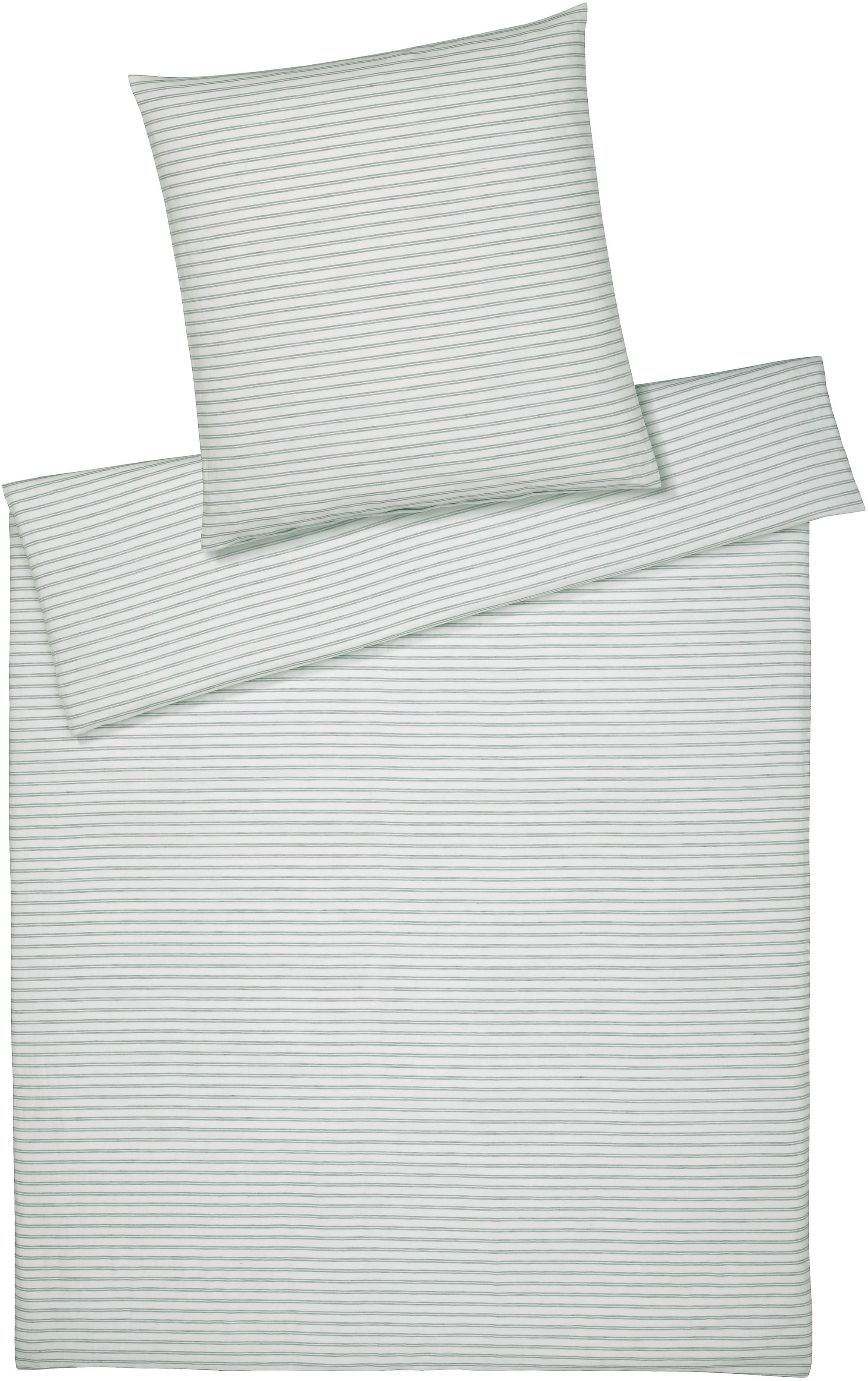 Elegante Bettwäsche "Delicate" 2 Stk. tlg. angenehmes Hautgefühl günstig online kaufen