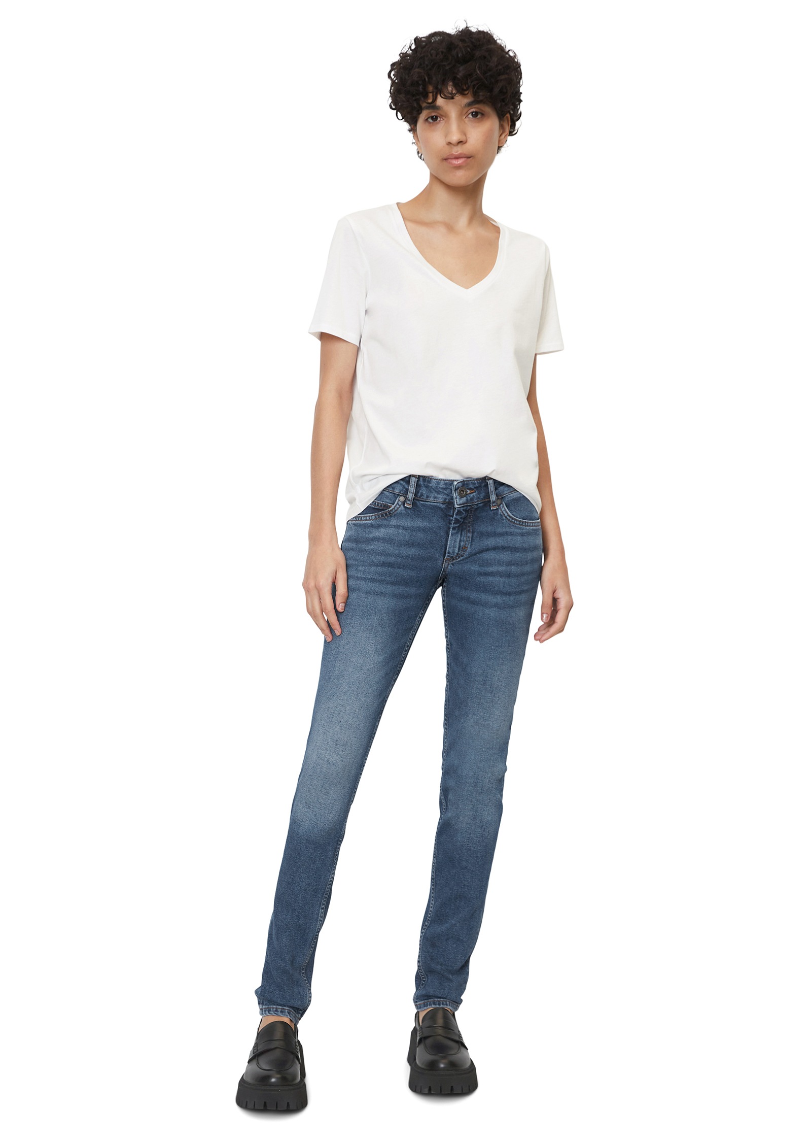 Marc O'Polo 5-Pocket-Jeans »aus Bio-Baumwolle-Mix«