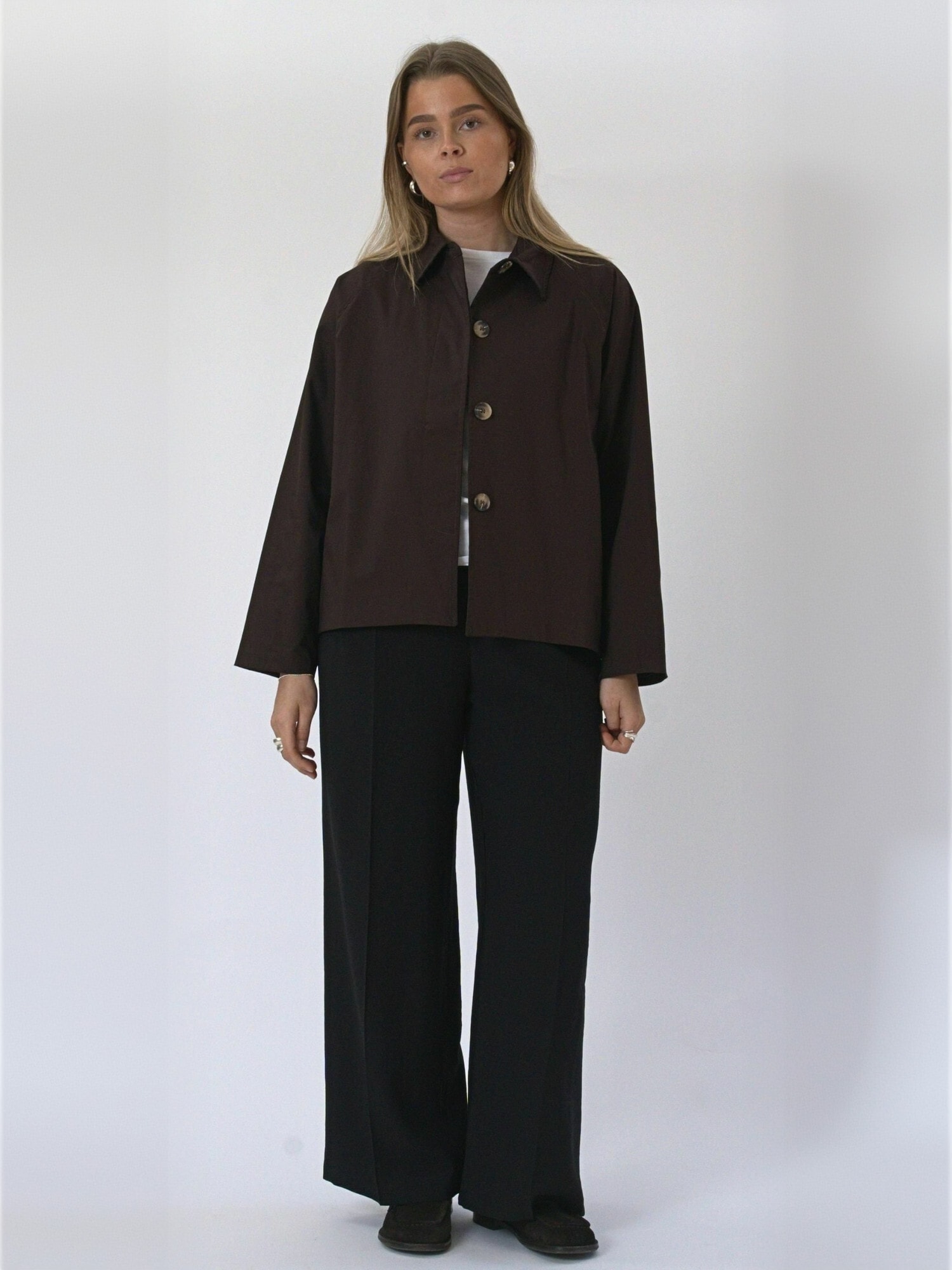 TeeShoppen Blusenjacke »TEESHOPPEN Between season jackets Mavis«