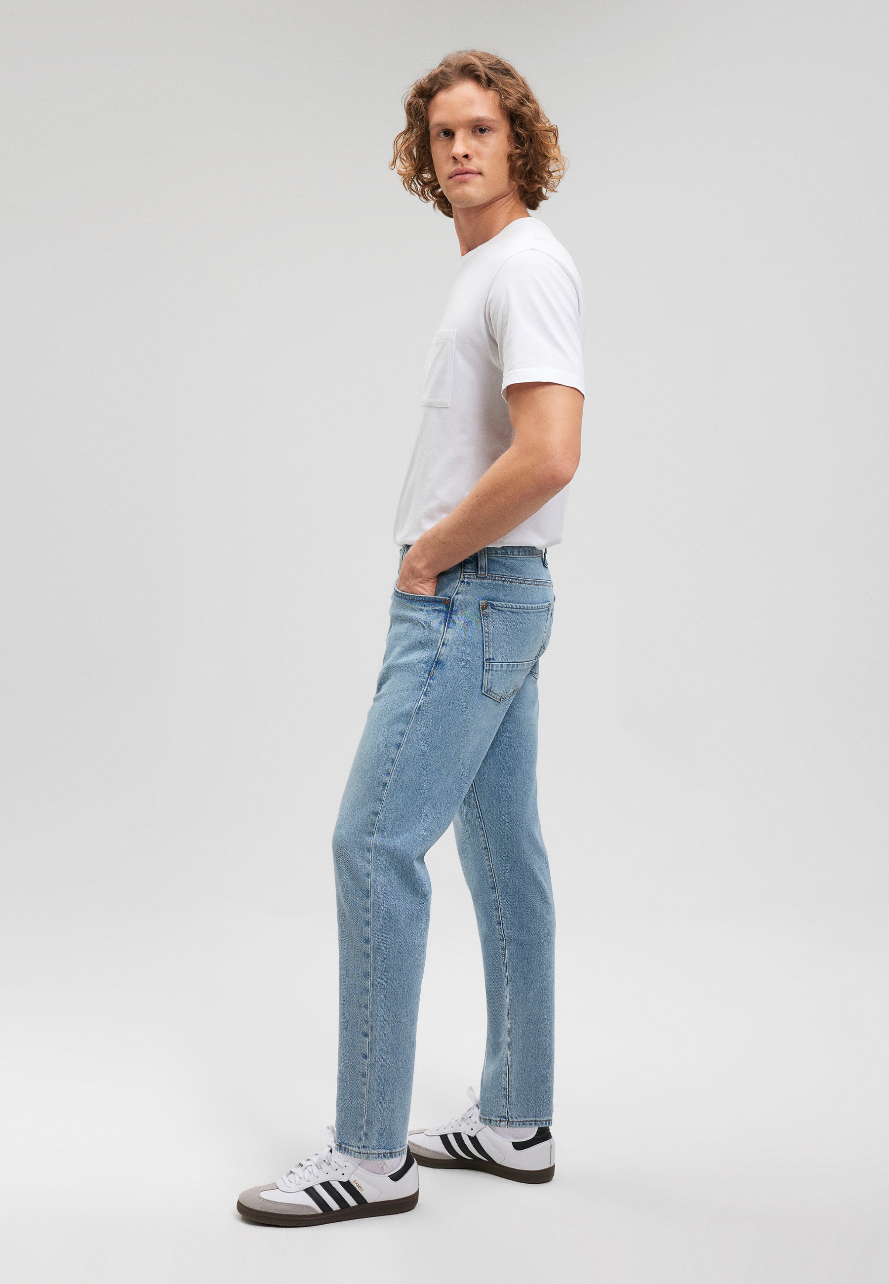 Mavi Weite Jeans »MILAN«, Slim Tapered Leg Pants