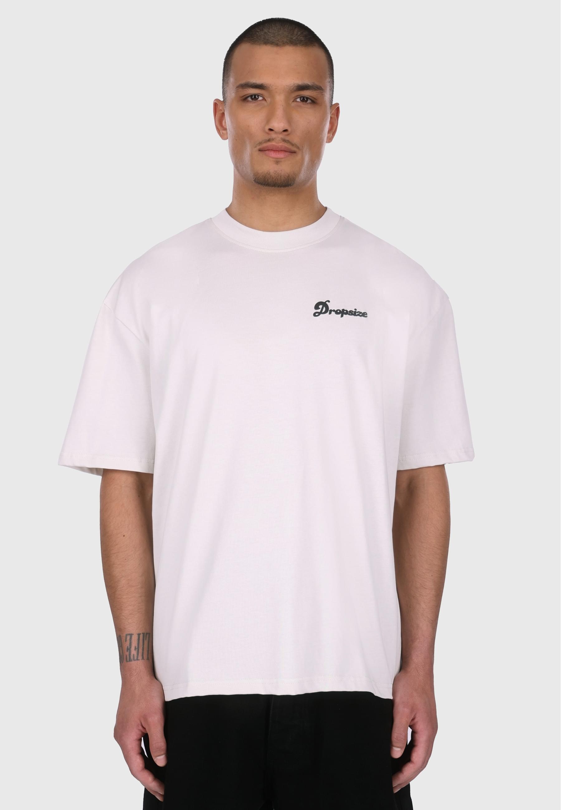 Dropsize T-Shirt »Dropsize HEAVY OVERSIZED DREAM AND GRIND T-SHIRT«, (1 tlg.)
