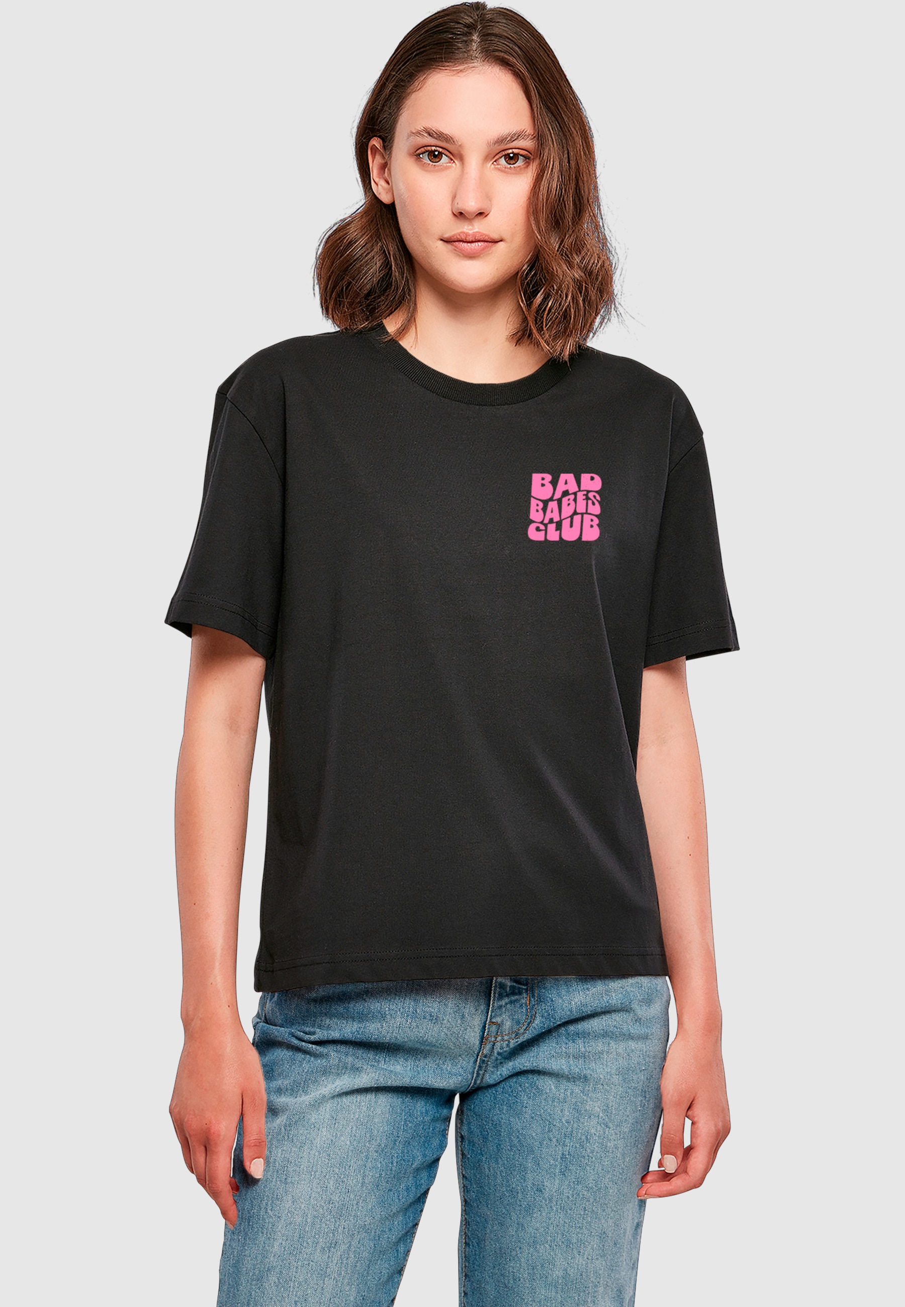 Miss Tee T-Shirt »Miss Tee Damen Bad Babes Club Tee« 1