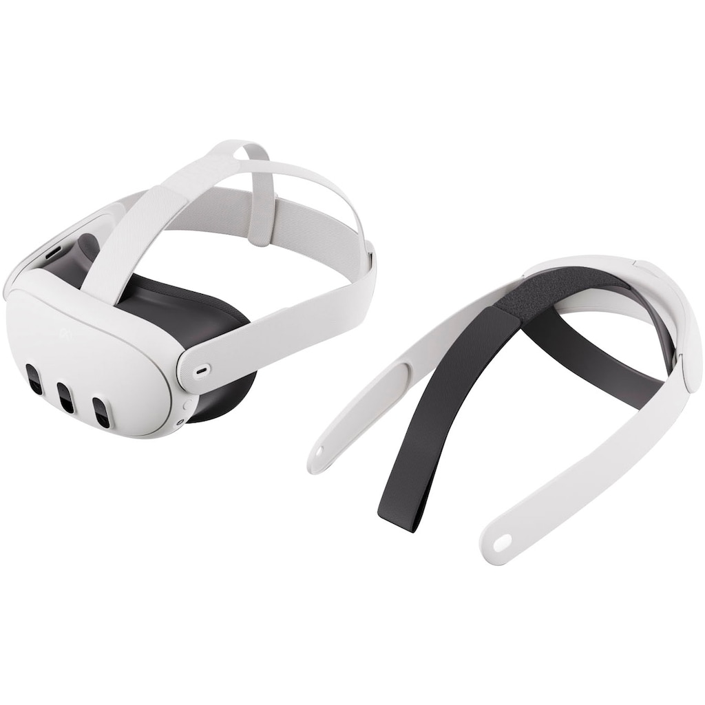 Meta Virtual-Reality-Brille »Quest 3 128 GB + Elite-Riemen (Elite Strap)«