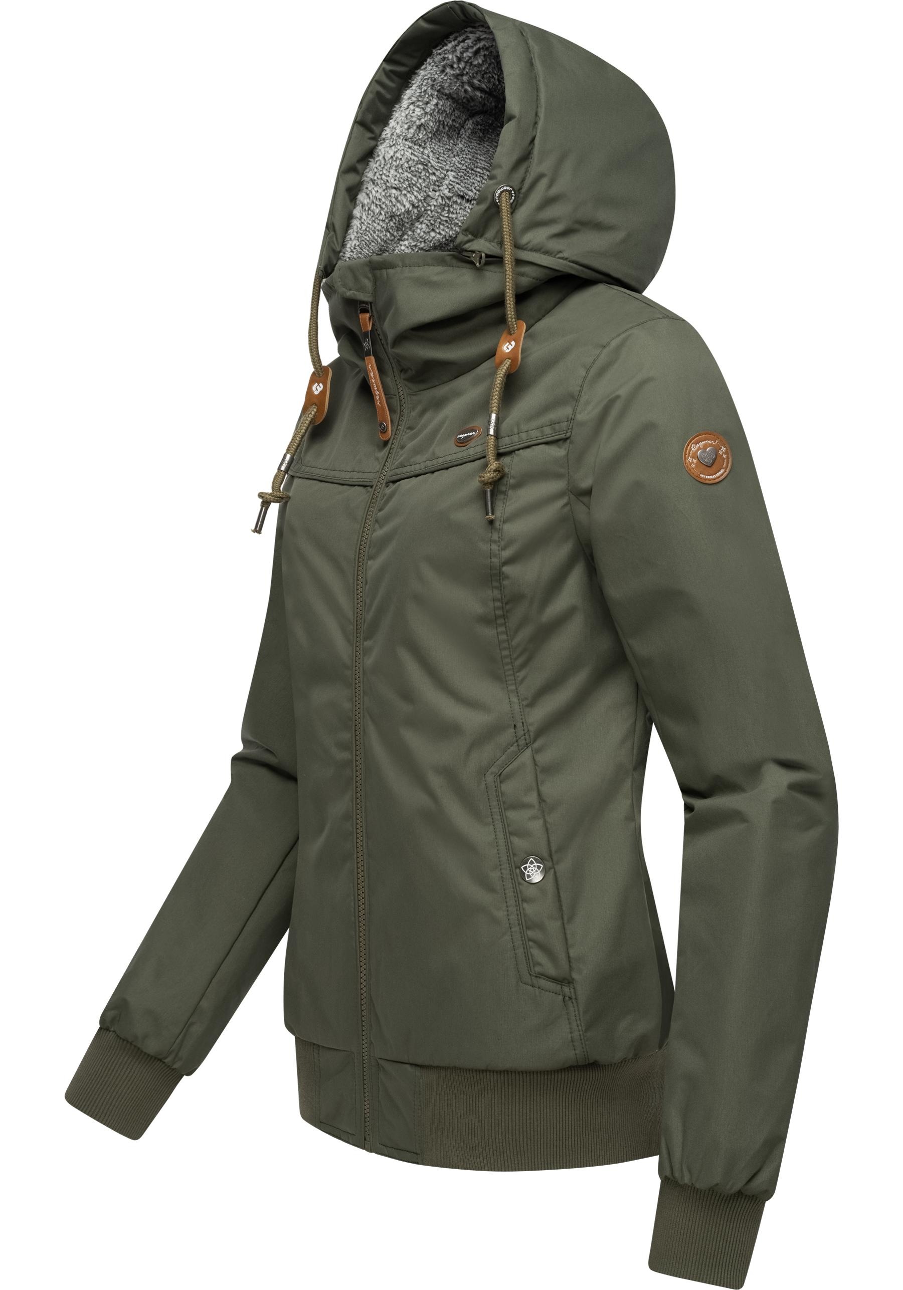 Ragwear Winterjacke »Jotty Winter«, mit Kapuze, stylische Outdoorjacke mit abnehmbarer Kapuze