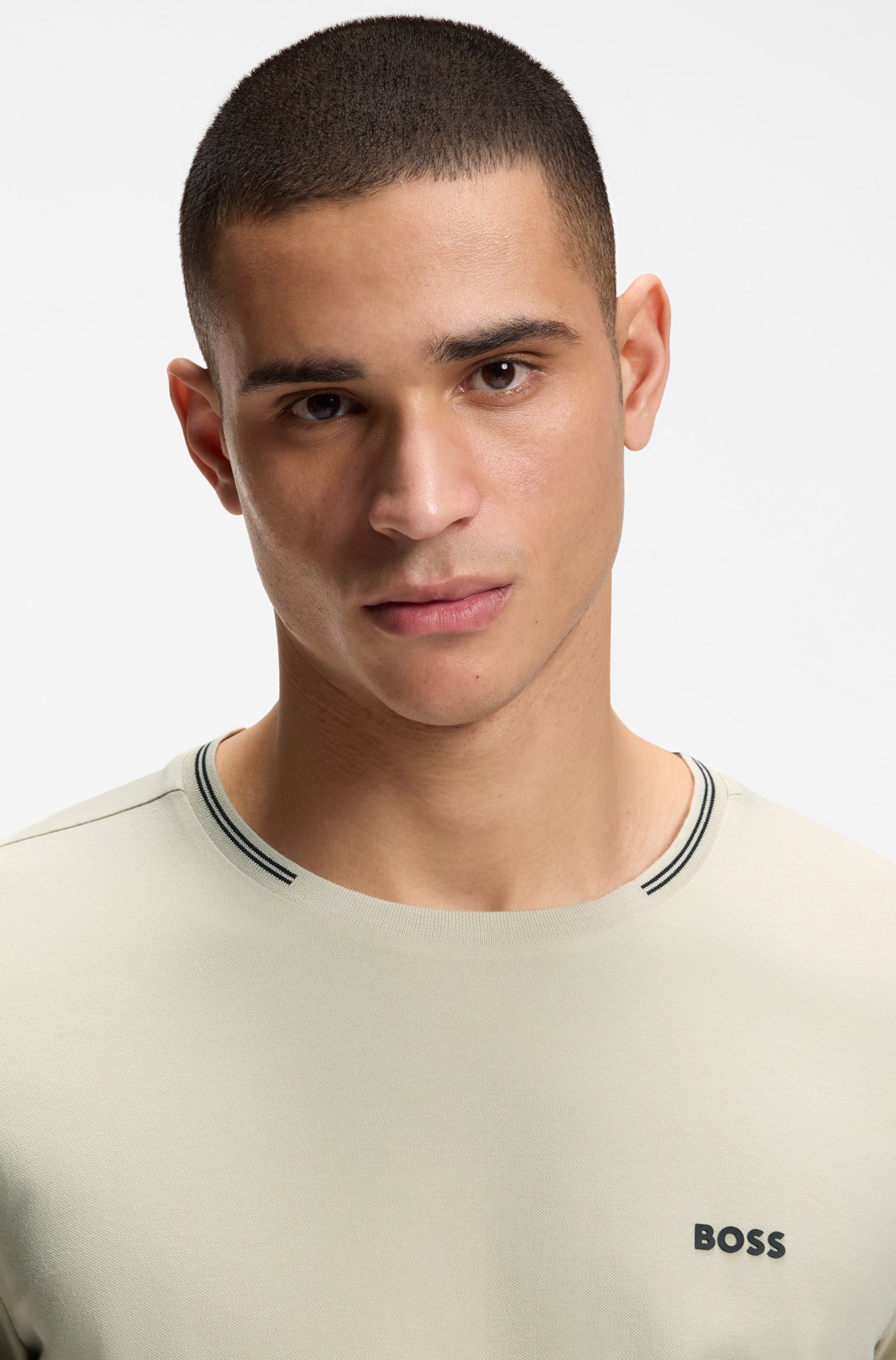 Thumbnail - BOSS GREEN T-Shirt "Taul" aus softem Stretch-Baumwoll-Piqué, Regular Fit