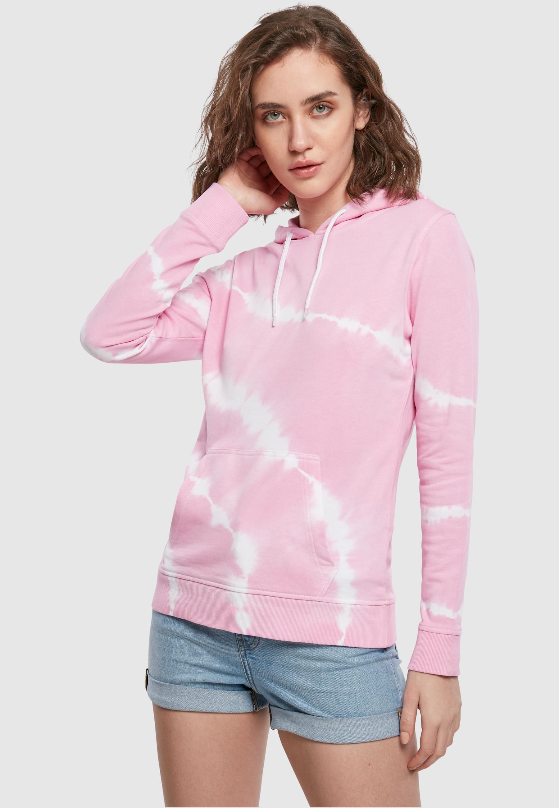 URBAN CLASSICS Kapuzenpullover »Urban Classics Damen Ladies Tie Dye Hoody«