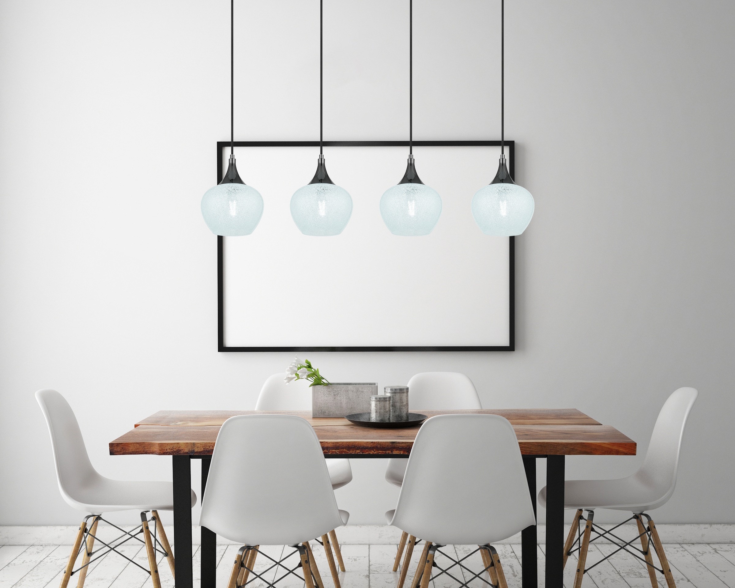 GLOBO LIGHTING Hängeleuchte »MAXY« E27 1 Stk. Hängeleuchte für Esszimmer schwarz chrom