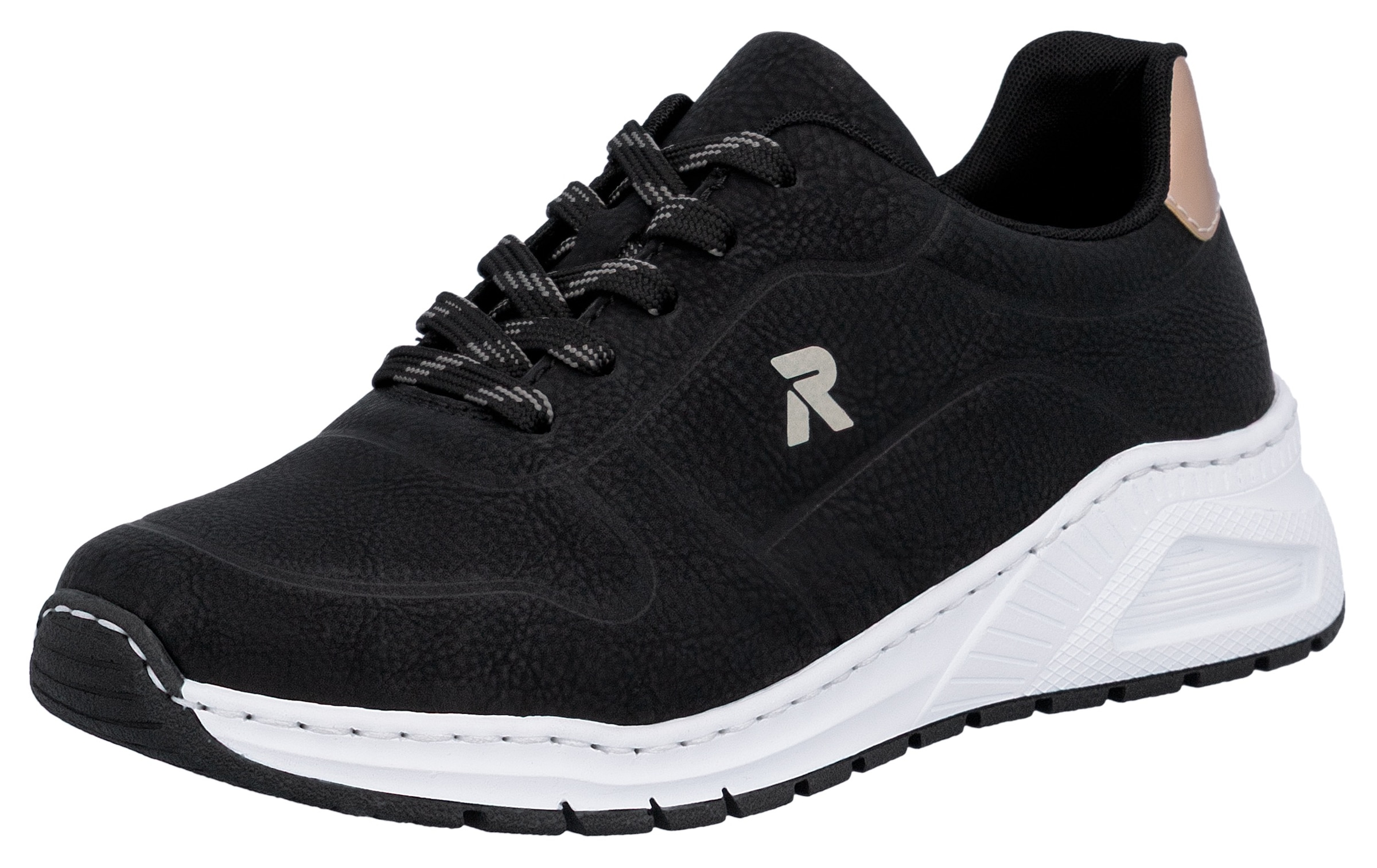 Rieker Sneaker mit MemoSoft-Innensohle, Freizeitschuh, Halbschuh, Schnürsch günstig online kaufen