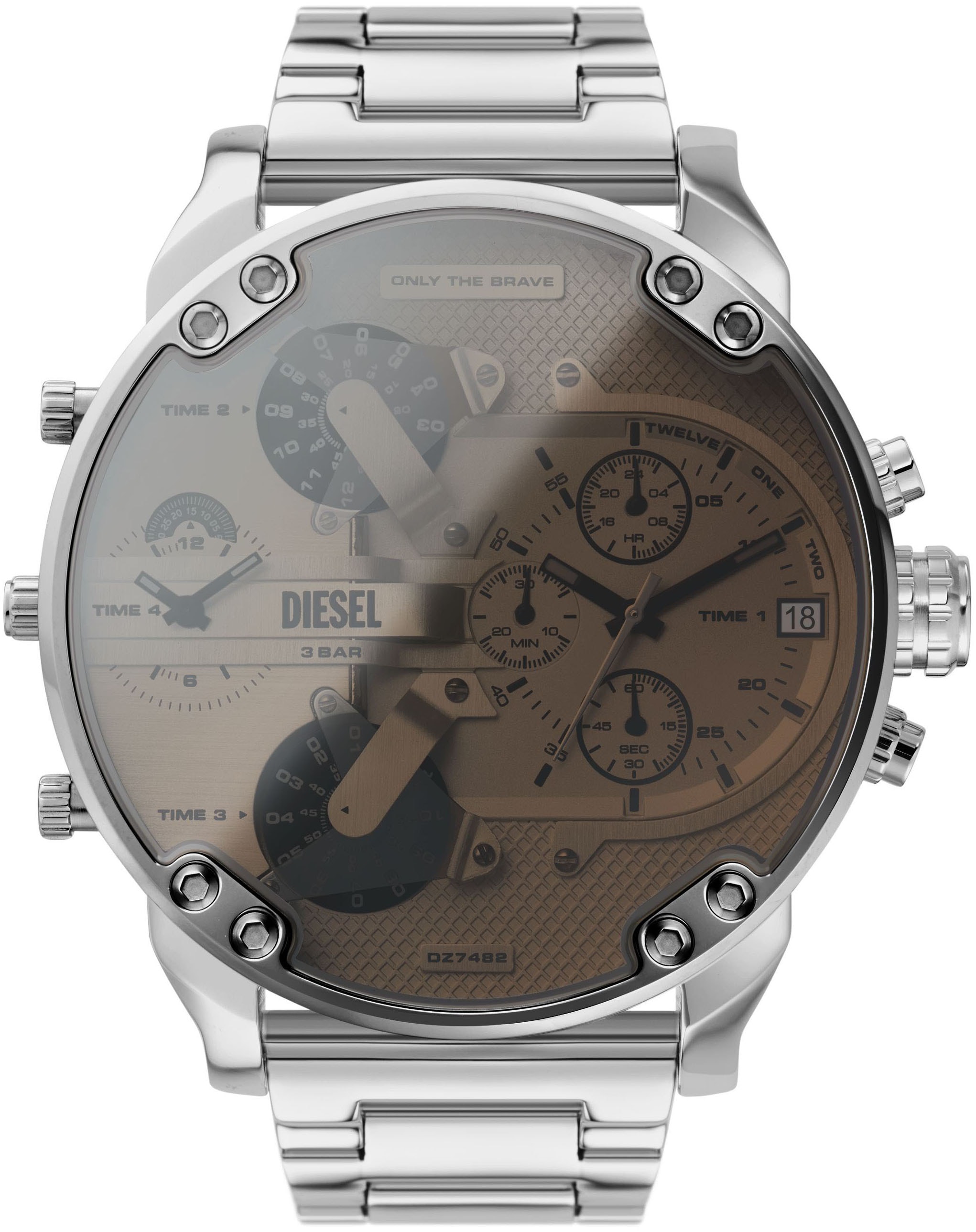 Chronograph »MR. DADDY 2.0«, Quarzuhr, Armbanduhr, Herrenuhr, Stoppfunktion,...