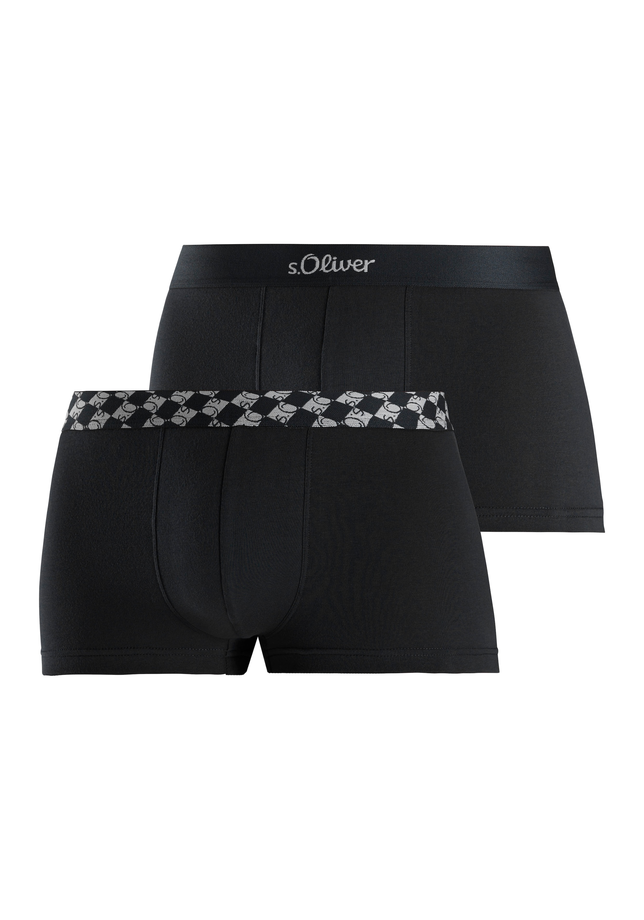 s.Oliver Boxer "Boxershorts für Herren", (Packung, 2 St.), mit unterschiedl günstig online kaufen