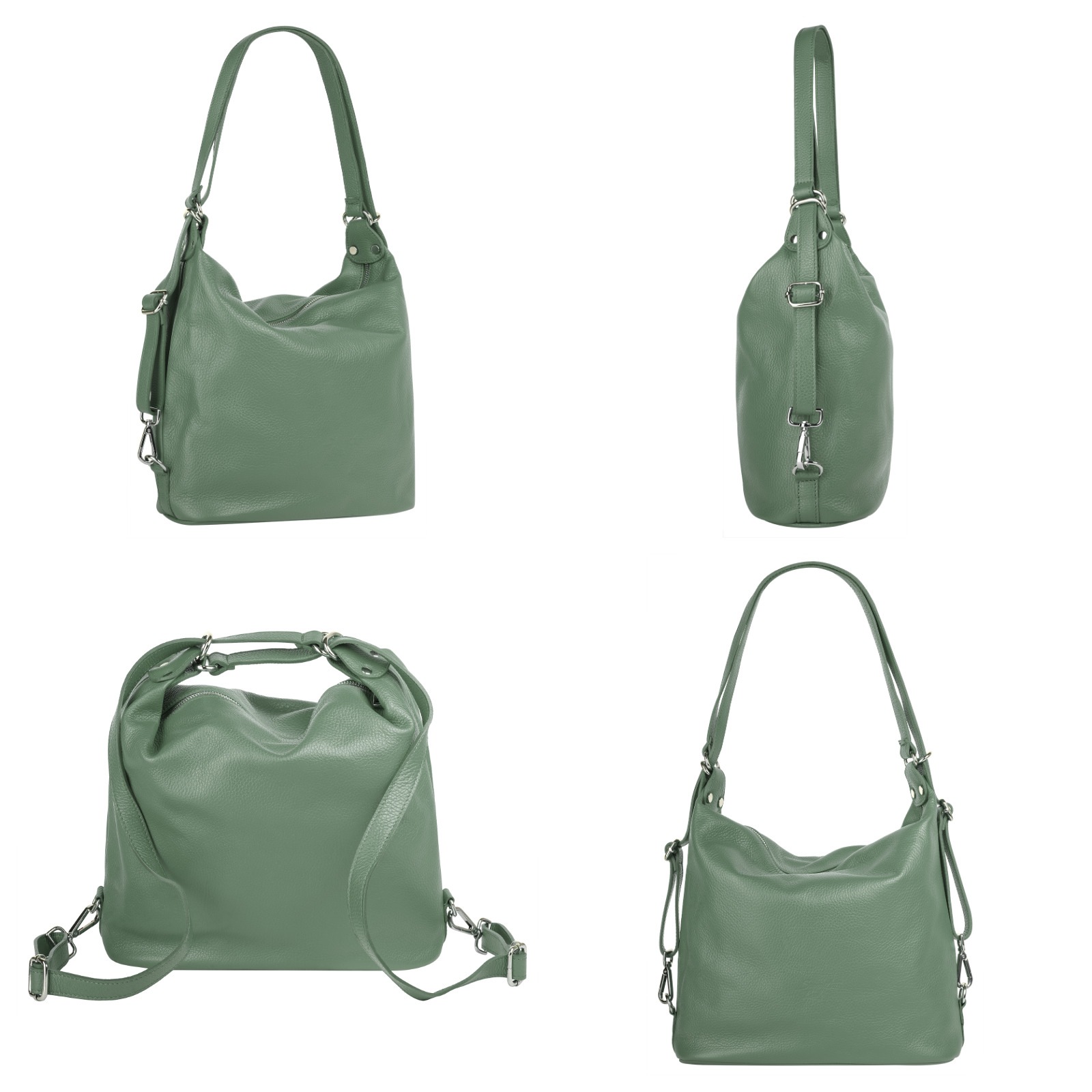 Samantha Look Shopper, echt Leder, Made in Italy