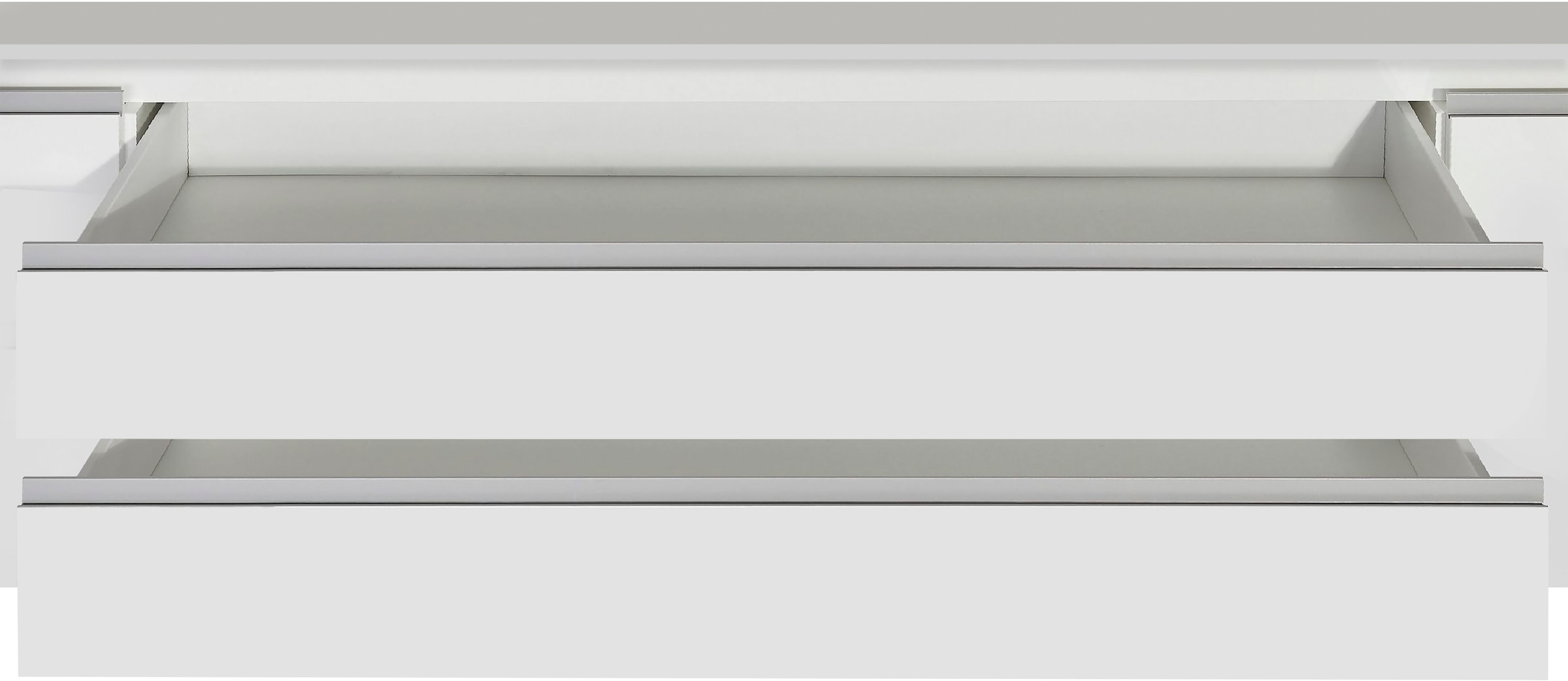Home affaire Lowboard »Magic,Lowboard,TV-Kommode,TV-Möbel,TV-Bank« Hochglanzlackiert, Alugriff, 2 Türen, 2 Schubkästen,B/T/H 240×40×55 cm