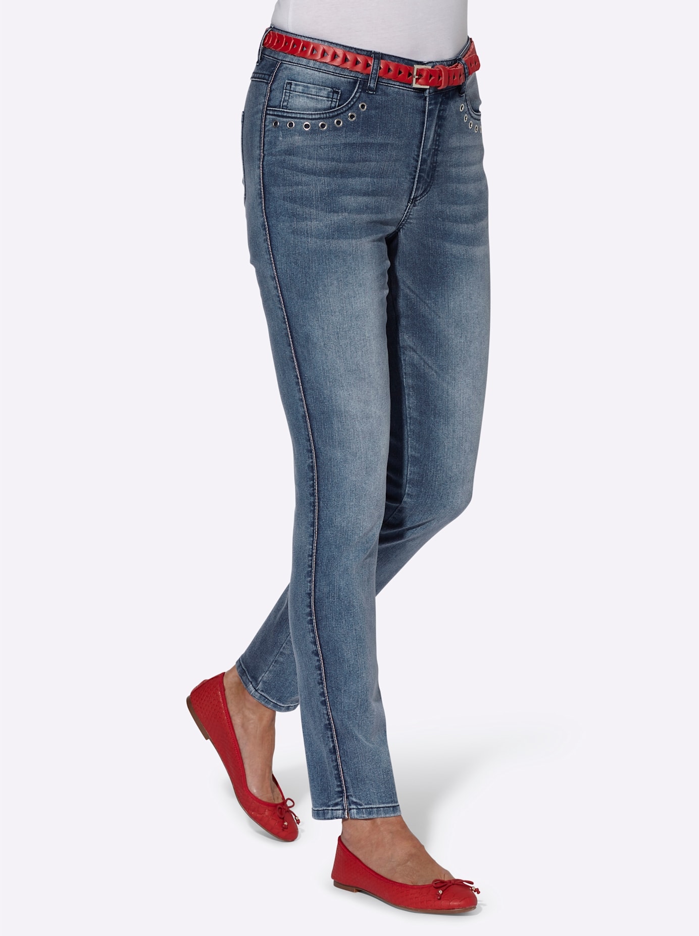 Ambria Bequeme Jeans 1 Stk. tlg. günstig online kaufen