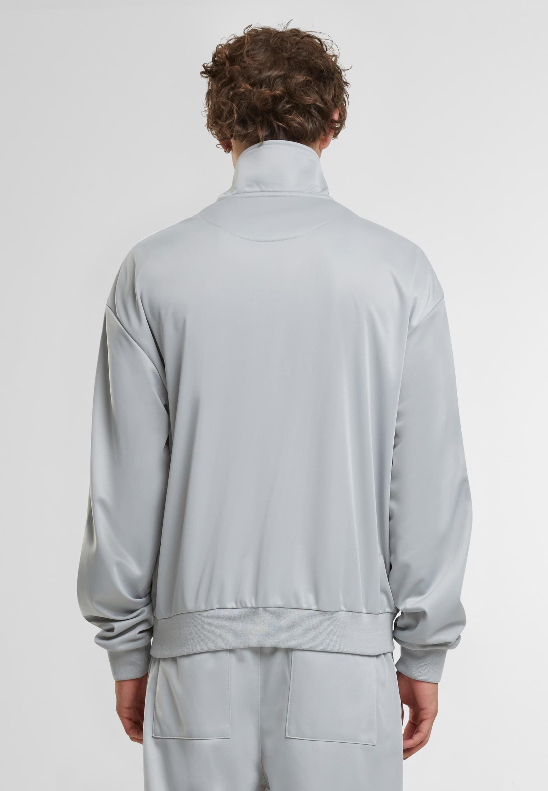 URBAN CLASSICS Trainingsjacke »Urban Classics Retro Tricot Track Jacket«, (1 St.), ohne Kapuze