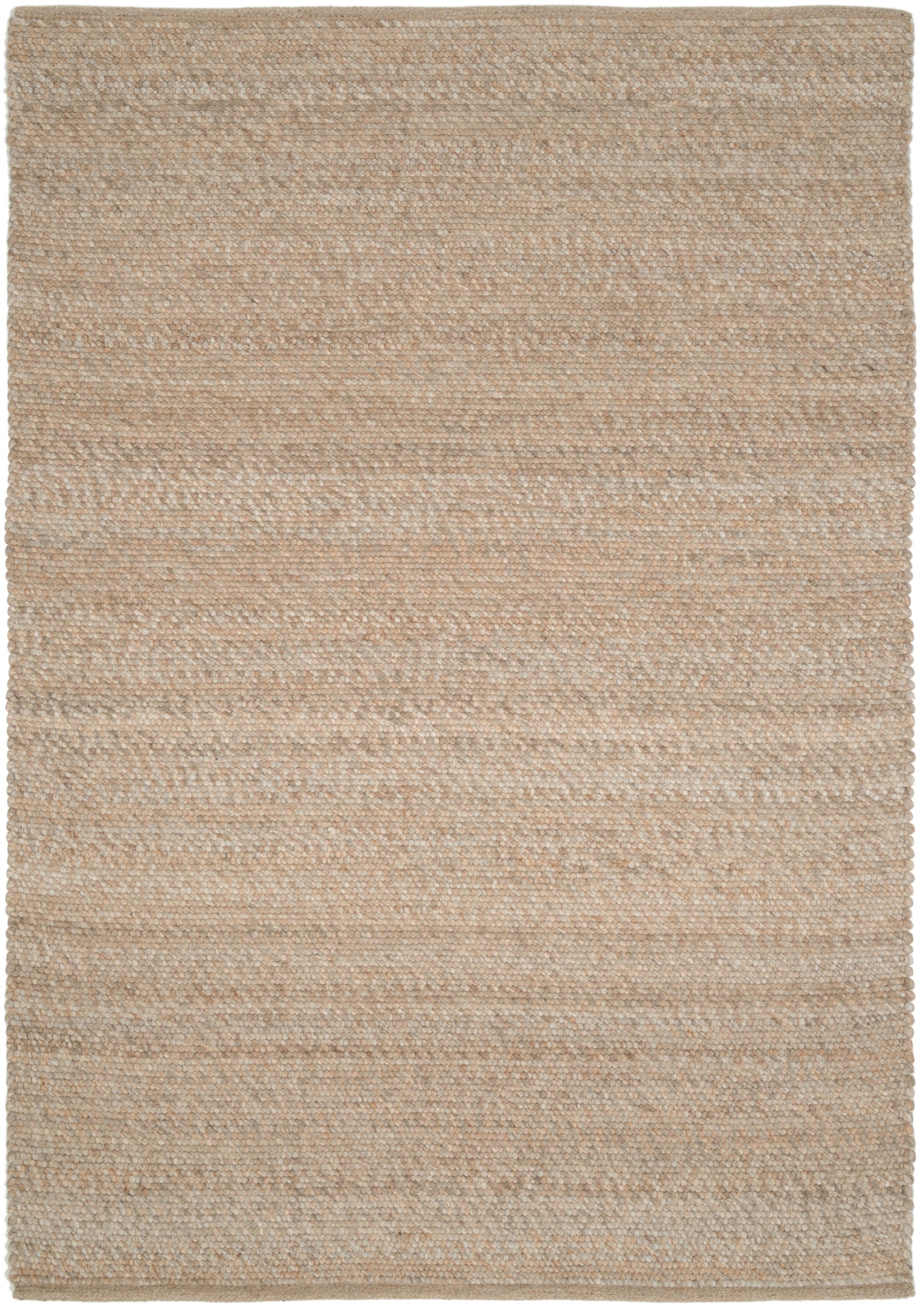 Teppich OCI DIE TEPPICHMARKE "FAVORIT", braun (cappuccino), H:12mm Ø:150cm, Wolle, Teppiche, Teppich, Handweb-Teppich aus Indien, handgewebt, hochwertig verarbeitet