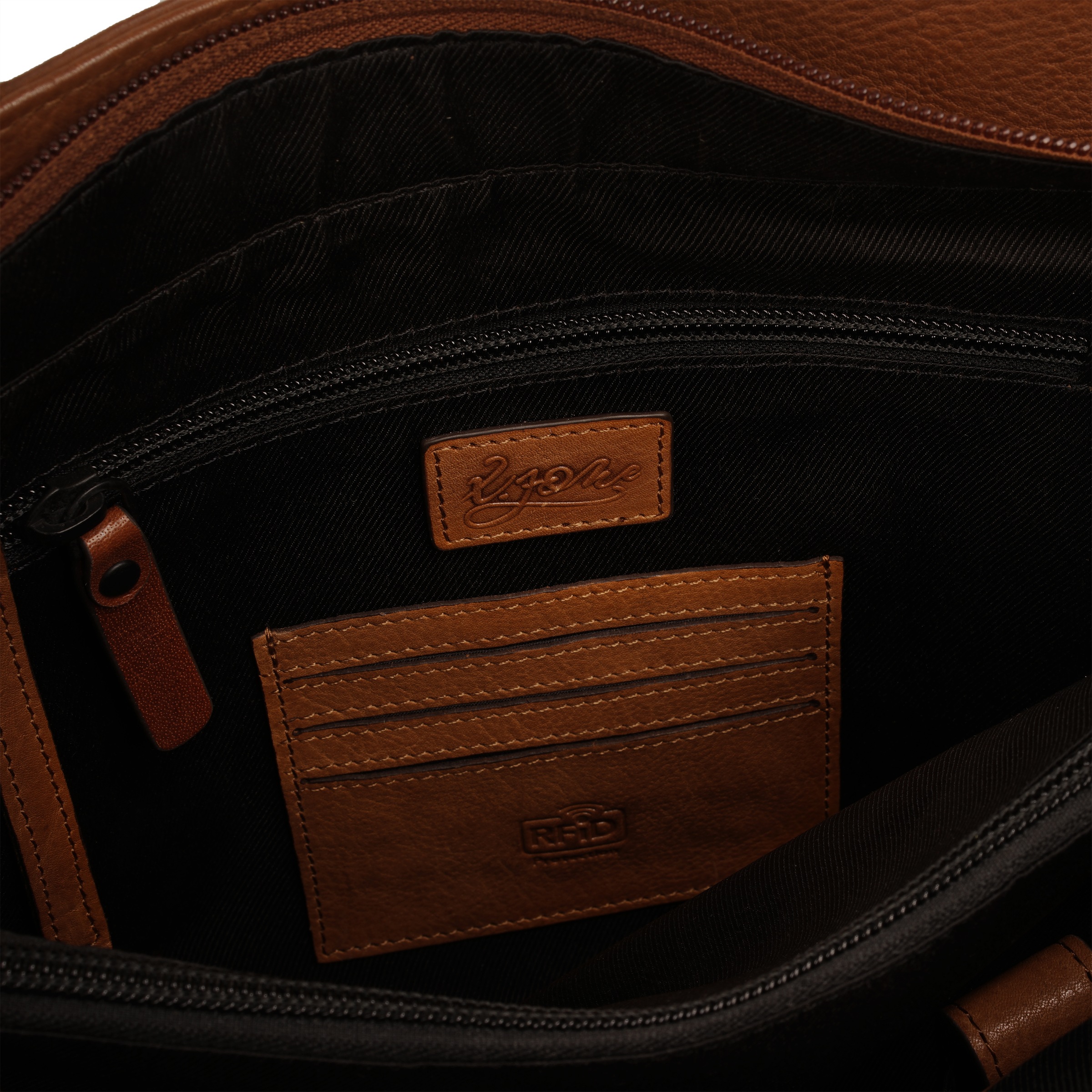 X-Zone Henkeltasche, echt Leder