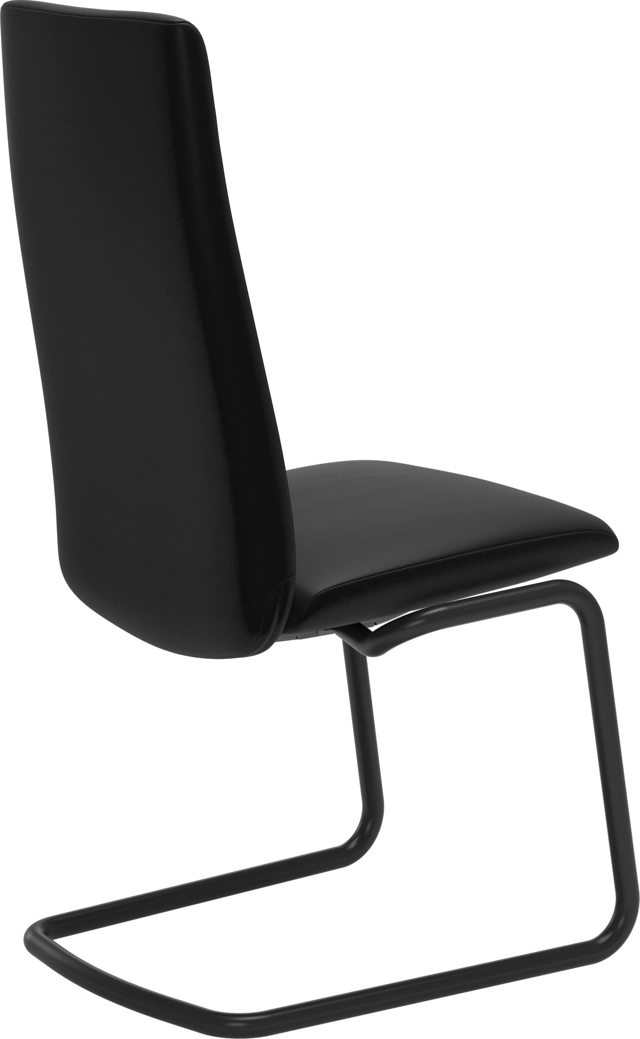 Stressless® Polsterstuhl »Laurel«, Leder BATICK, High Back, Größe M, mit Beinen aus Stahl in Schwarz matt