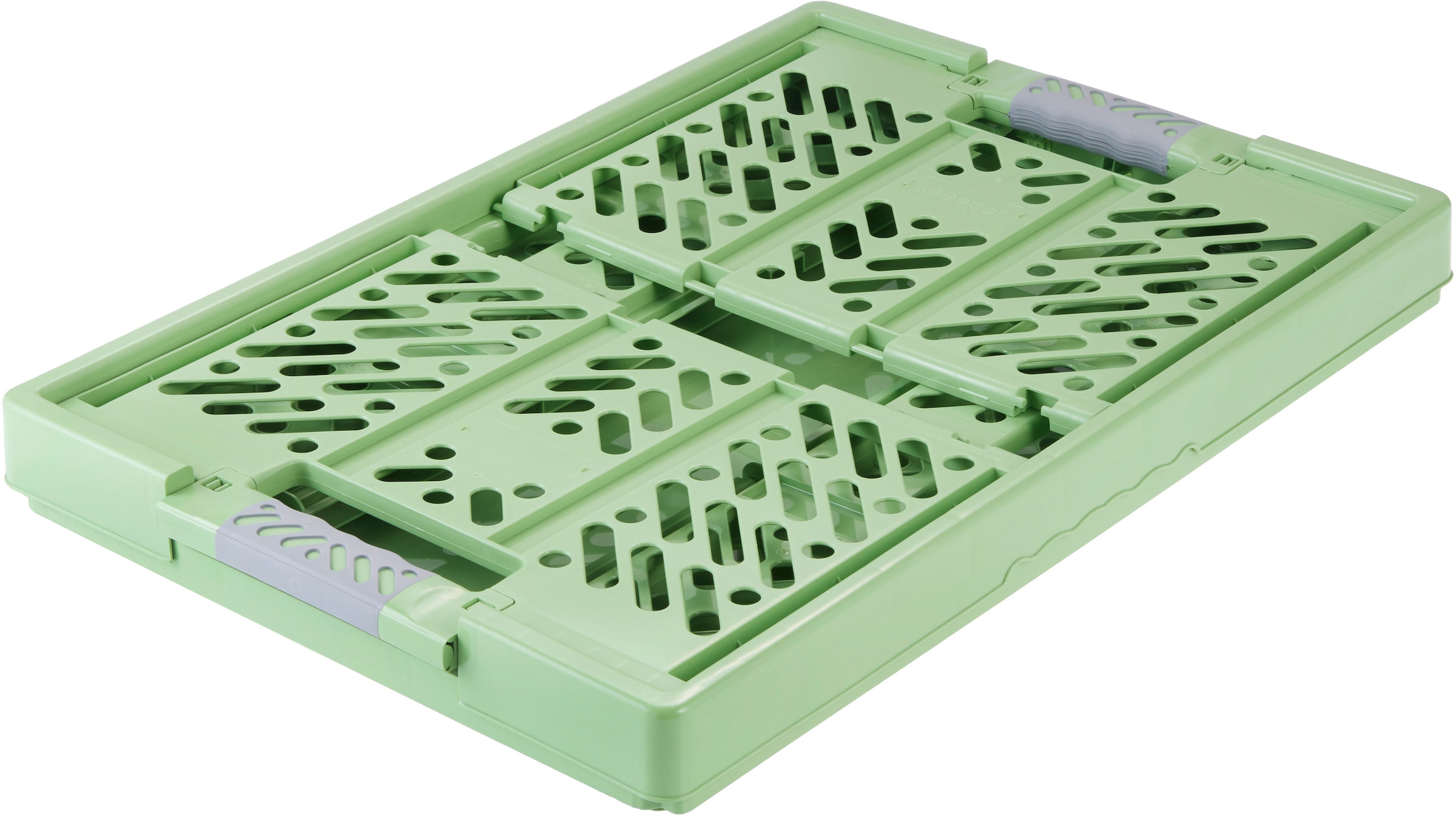 keeeper Klappbox »ben eco, Profi-Klappbox mit Softgriffen, 54 x 37 x 28 cm, 45 l«, (1 tlg.), Soft-Touch-Griffe, zusammenklappbar