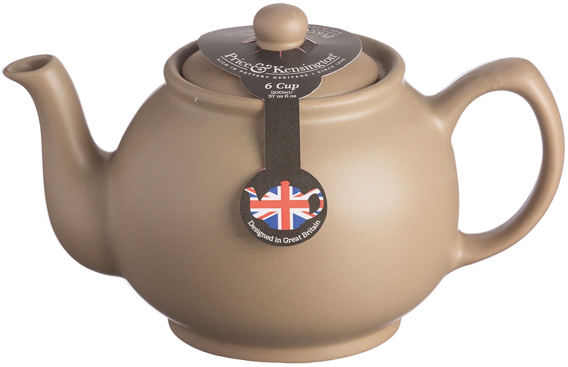 PRICE & KENSINGTON Teekanne "Betty" 1 l Steingut, matt, 6 Tassen günstig online kaufen