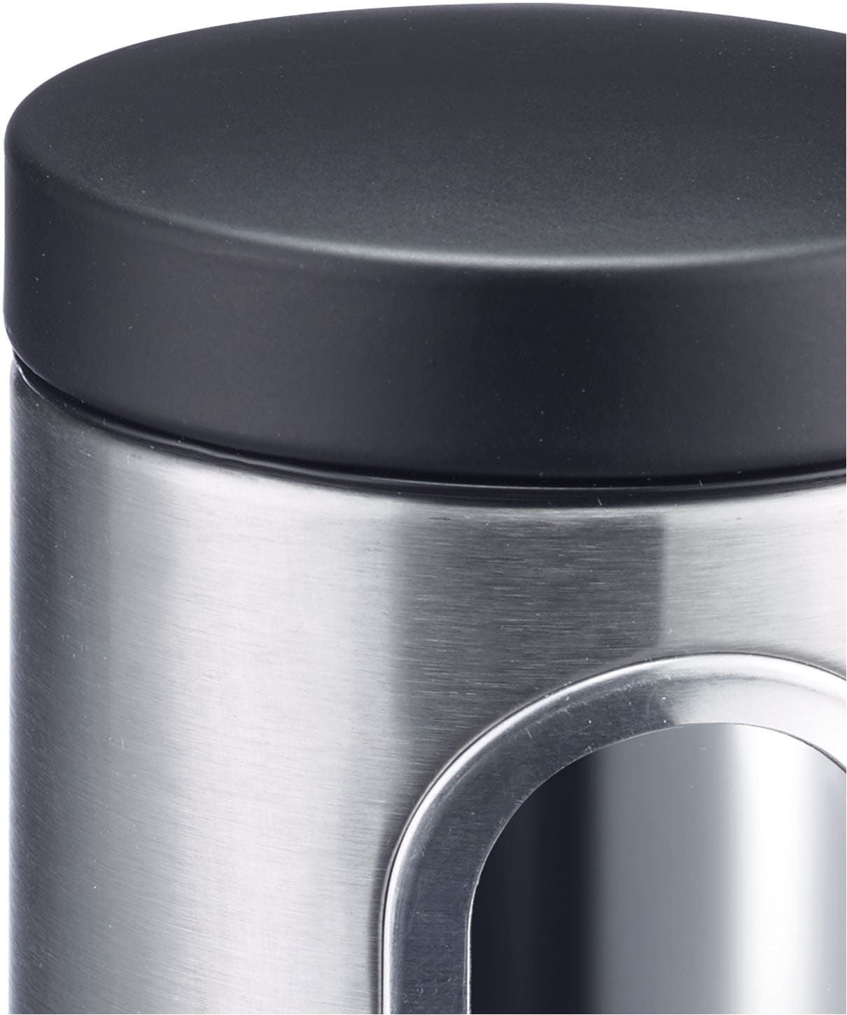 WESTMARK Vorratsdose »Vorratsdose mit Fenster 1800 ml«, (1 tlg.), Edelstahl Vorratsbehälter für Kaffee, Mehl, Zucker etc.