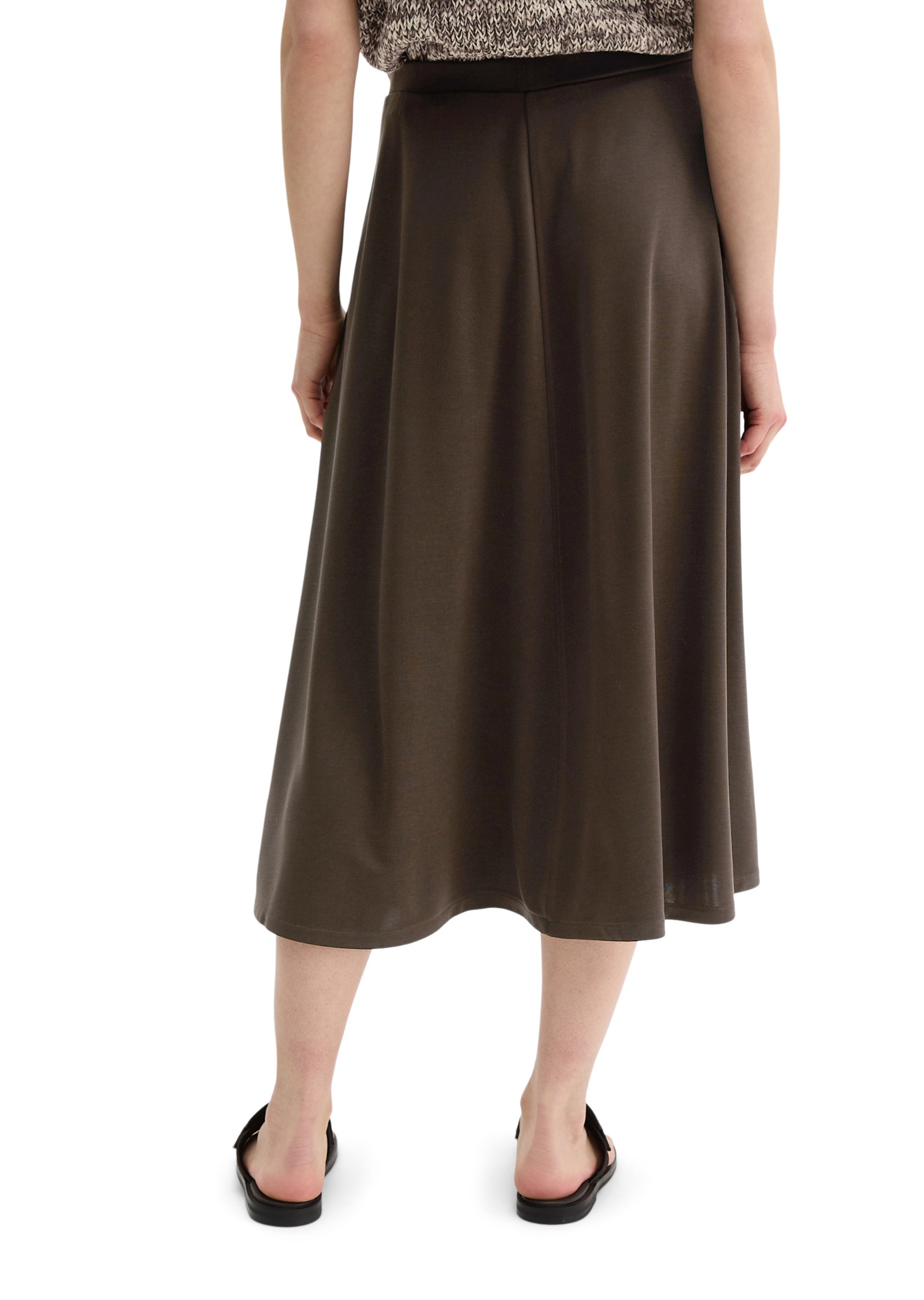 Marc O'Polo Jersey Skirt Burnt Coffee M 2
