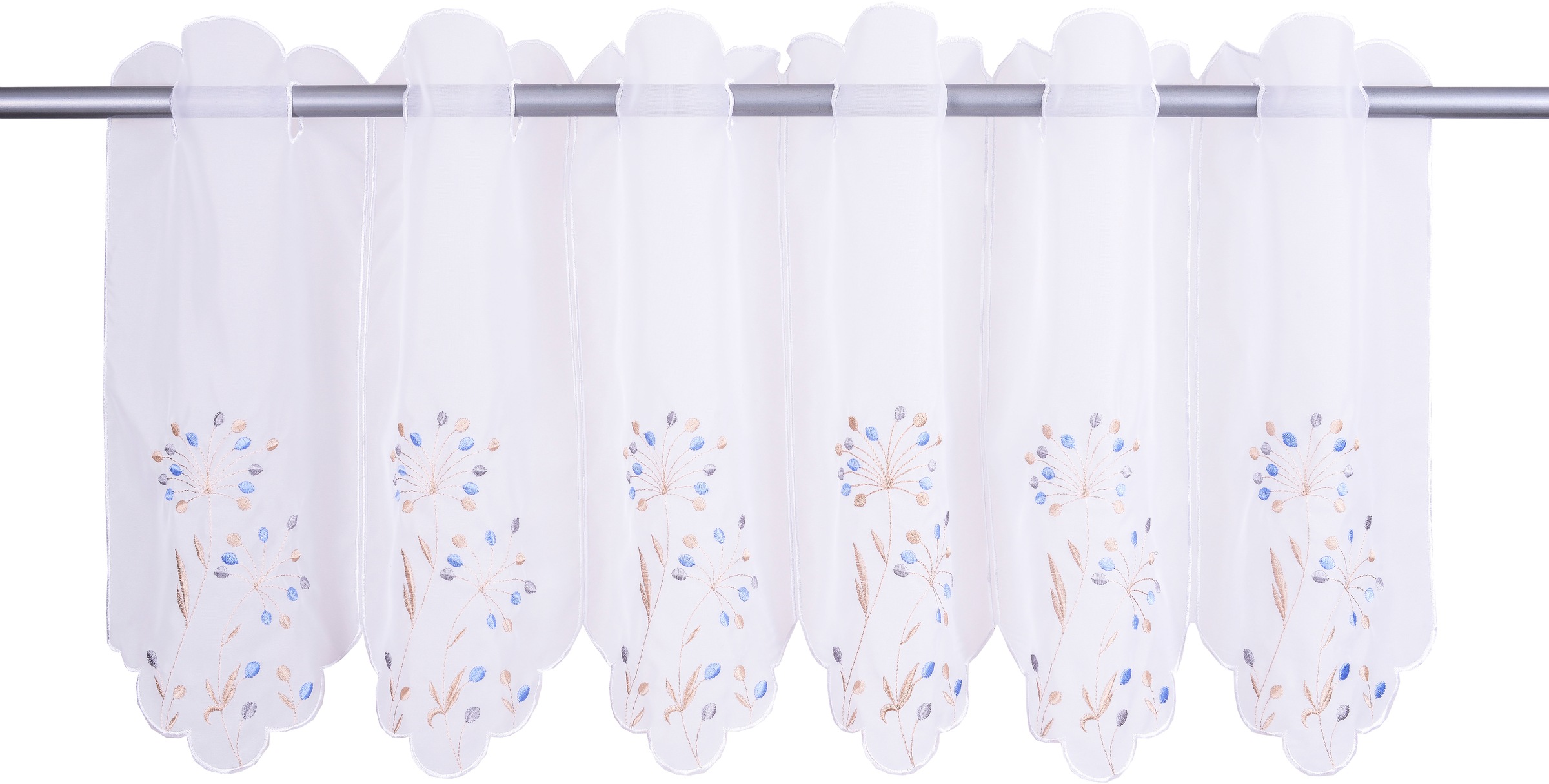 Home affaire Scheibengardine "Maarle" Durchzuglöcher 1 Stk. tlg. günstig online kaufen