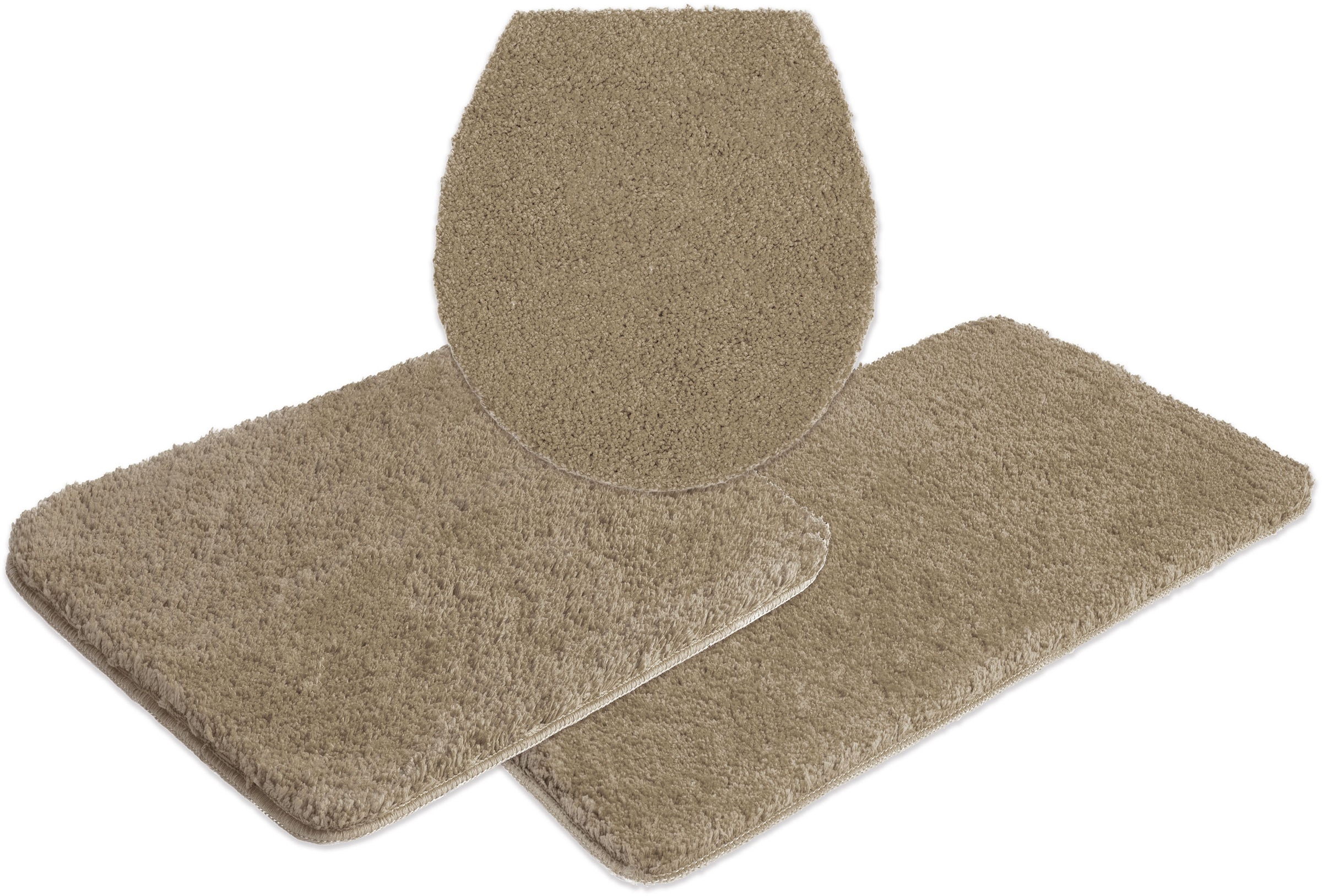 OTTO home Badematte "Inga, Badezimmer Teppich, Badvorleger" Höhe 20 mm ruts günstig online kaufen